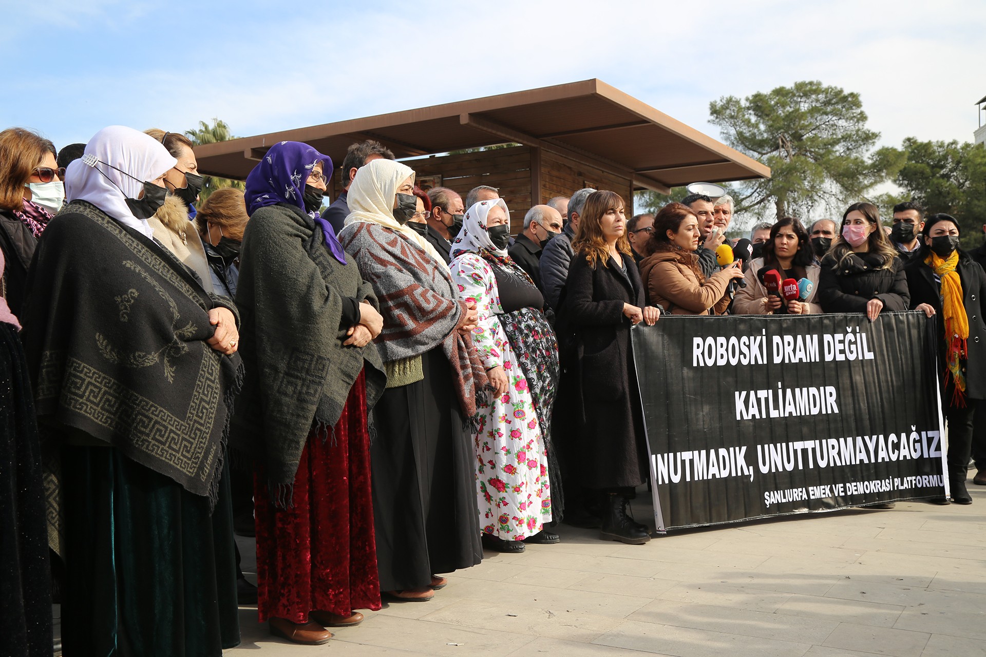 Urfa'da Roboski'de katledilenler anıldı