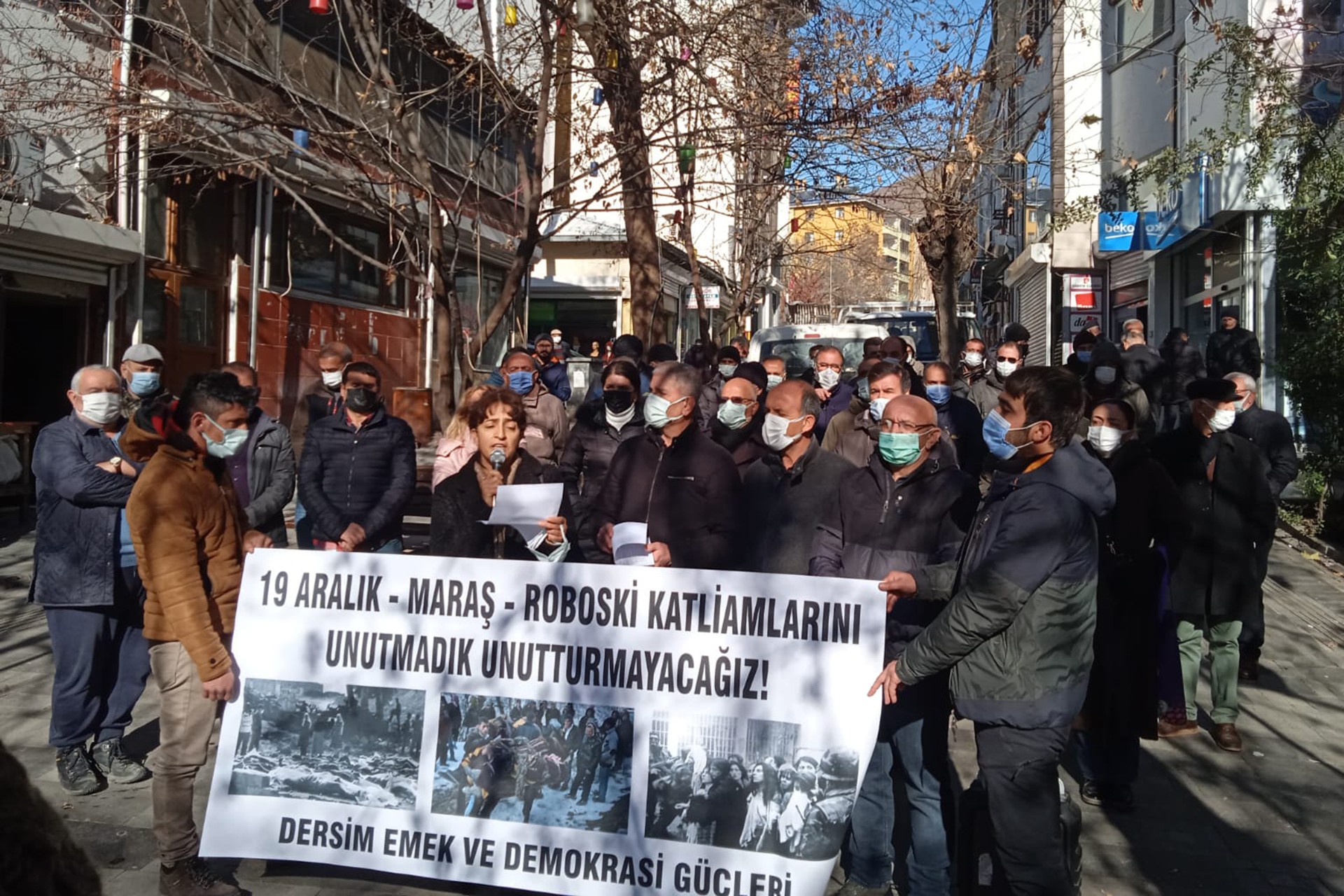 Dersim'de Roboski'de katledilenler anıldı