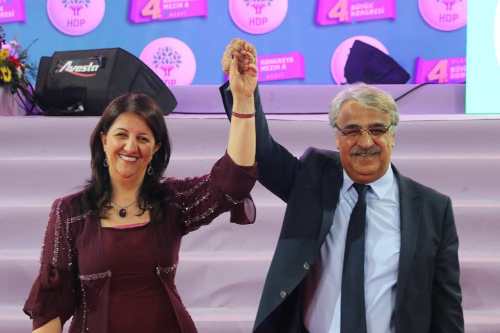 HDP Eş Genel Başkanları Pervin Buldan ve Mithat Sancar