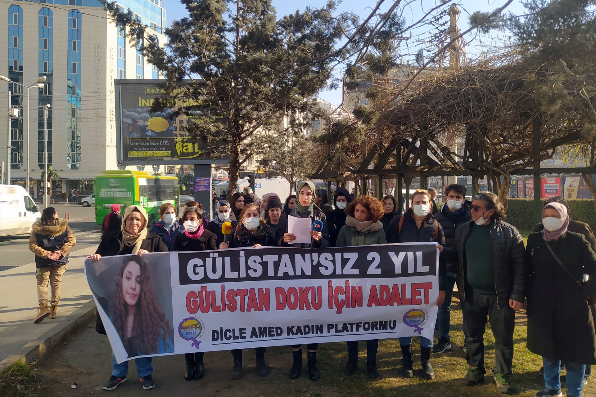 Dicle Amed Kadın Platformu basın açıklaması düzenledi