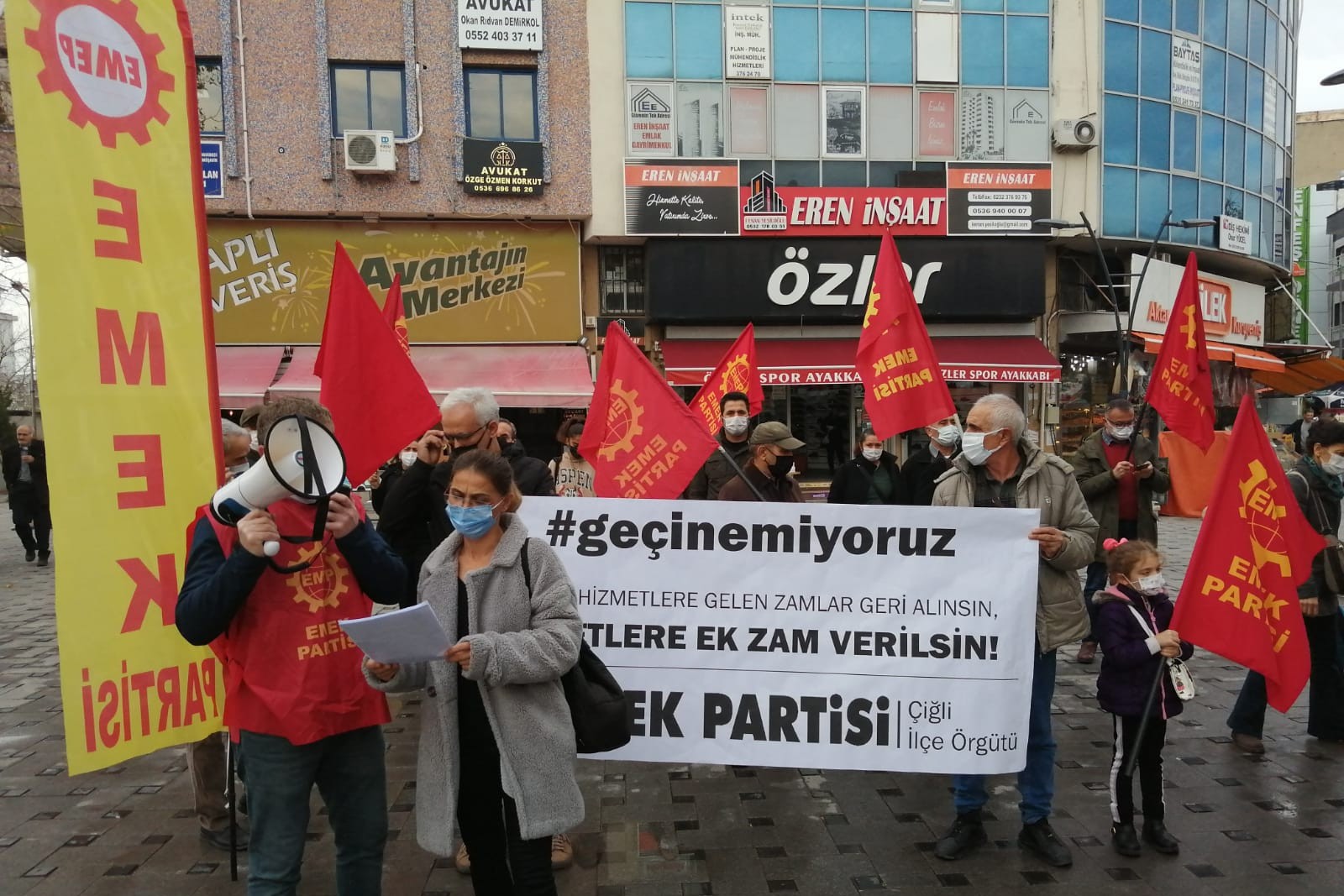 EMEP İzmir basın açıklamaları