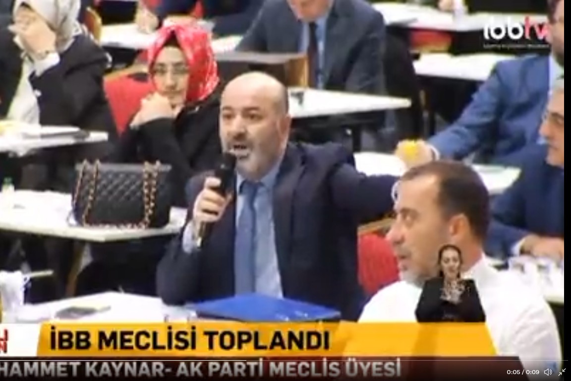 AKP'li üyeden ayrımcı ifade, İBB, İmamoğlu tepki