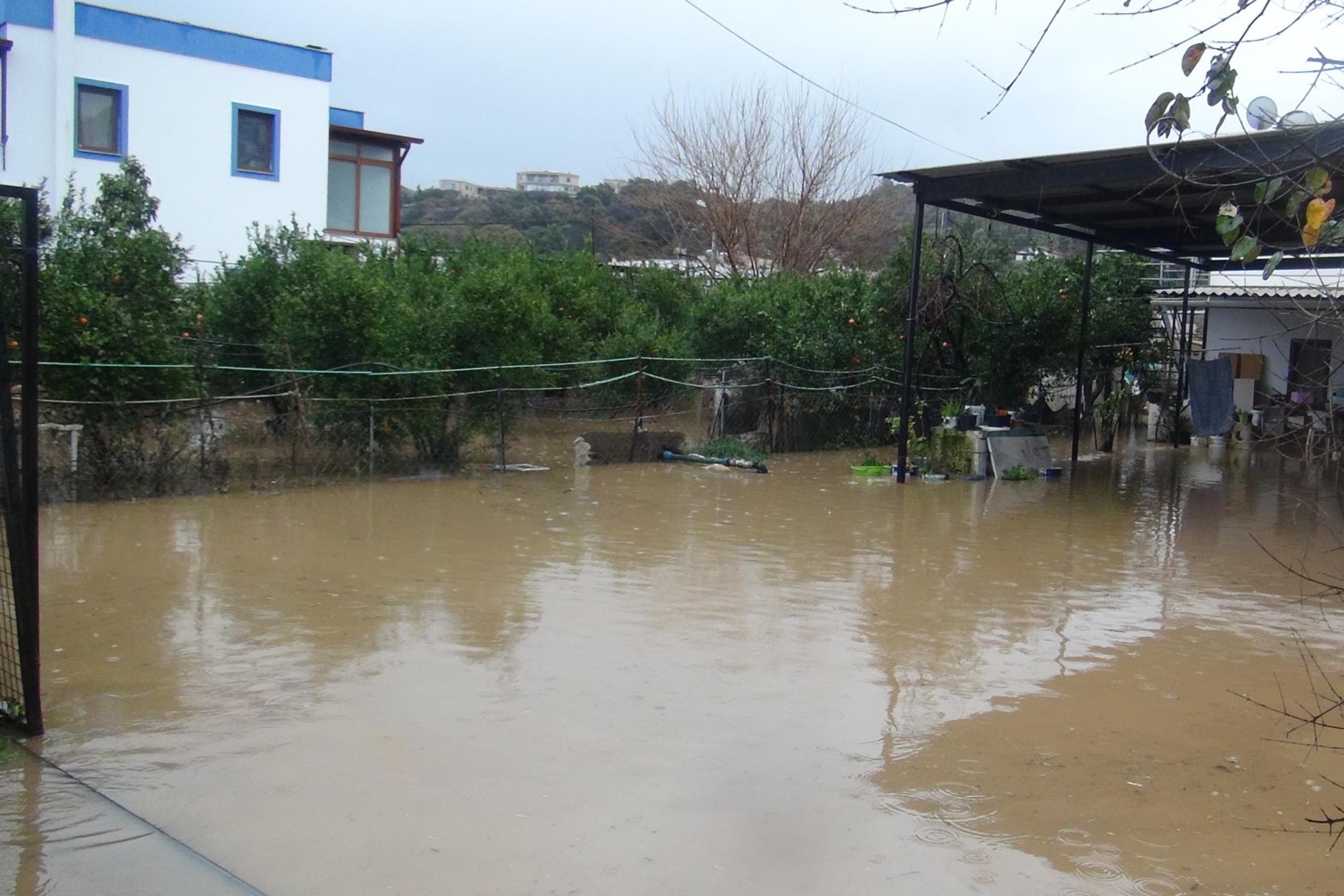 Bodrum sağnak, su baskını