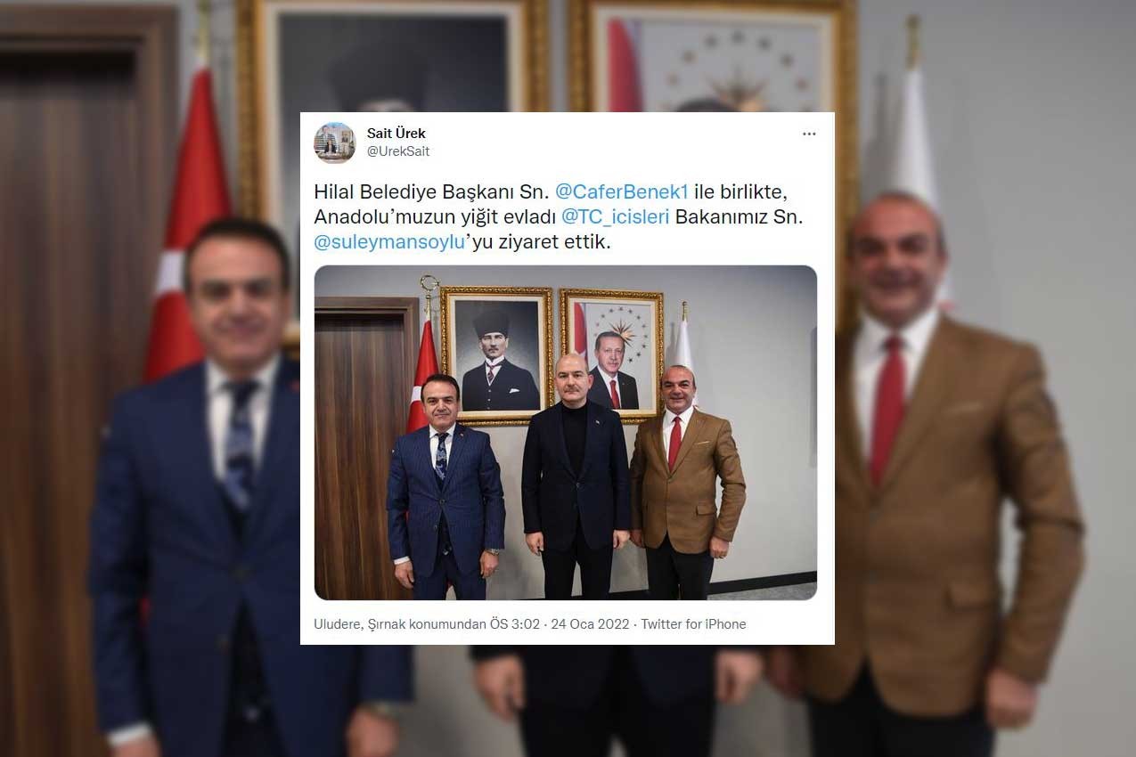 Sait Ürek, Cevher Benek ve Süleyman Soylu