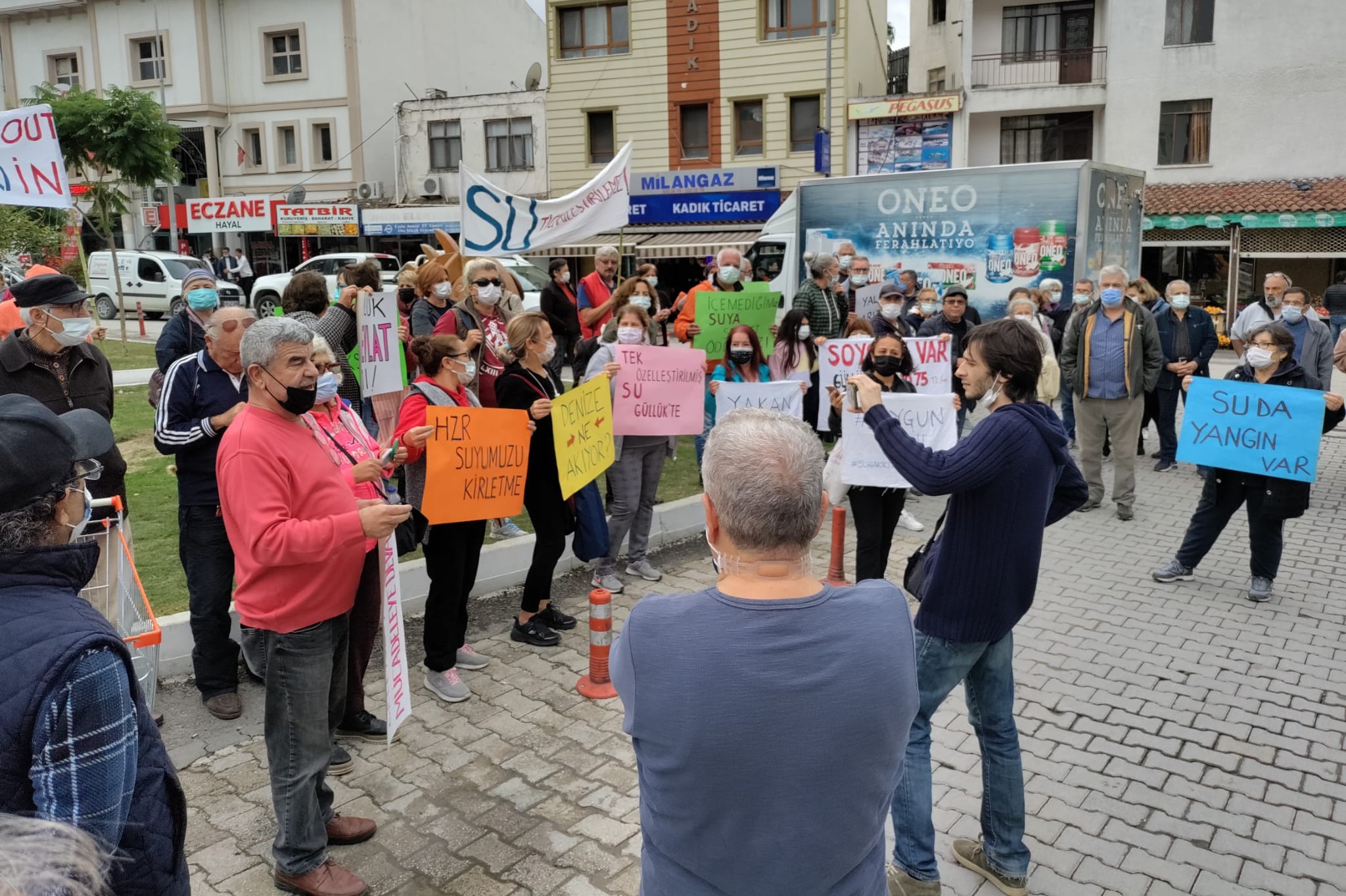 Su  özelleştirme protesto