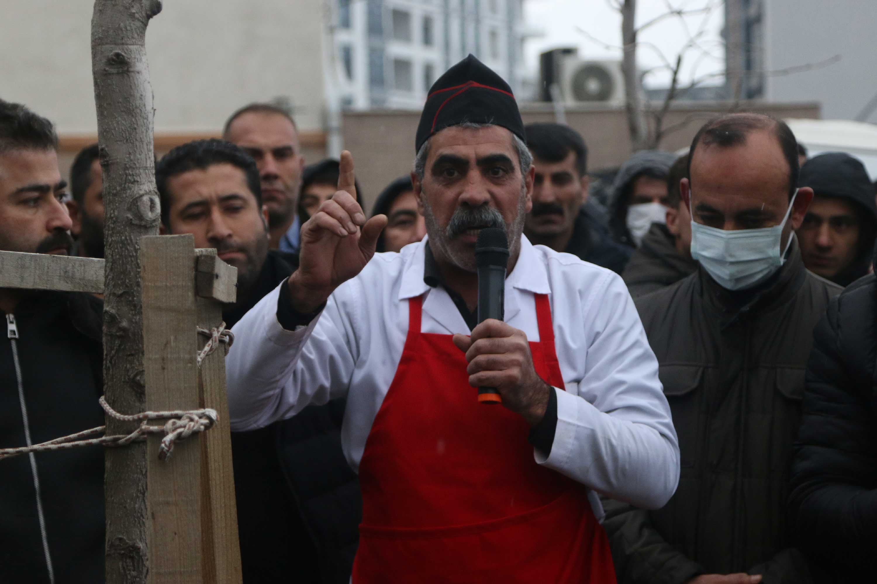 Şırnak'ta elektrik zammı protestosu