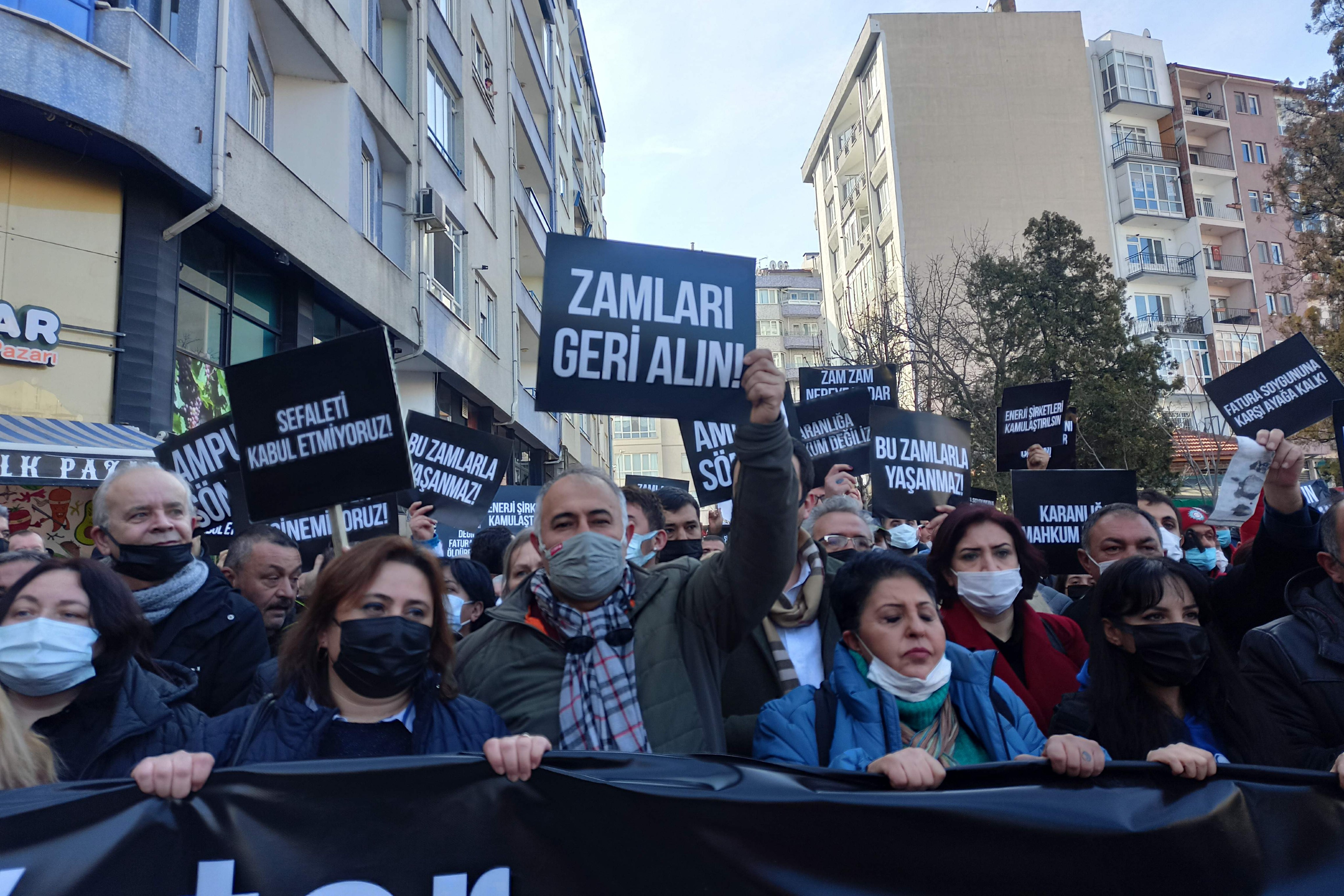 zam protestosu, eskişehir zam eylemi