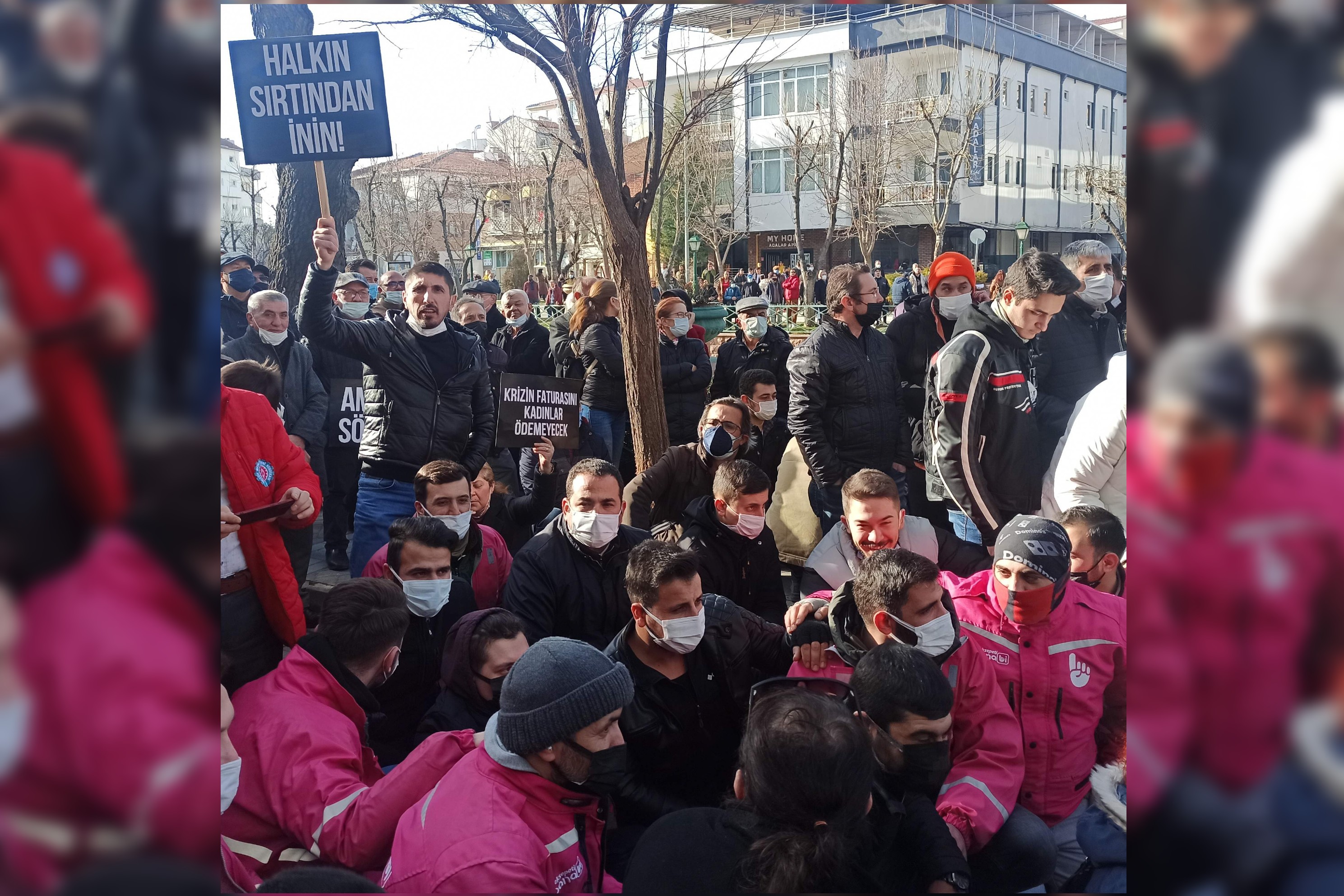 zam protestosu, eskişehir zam eylemi