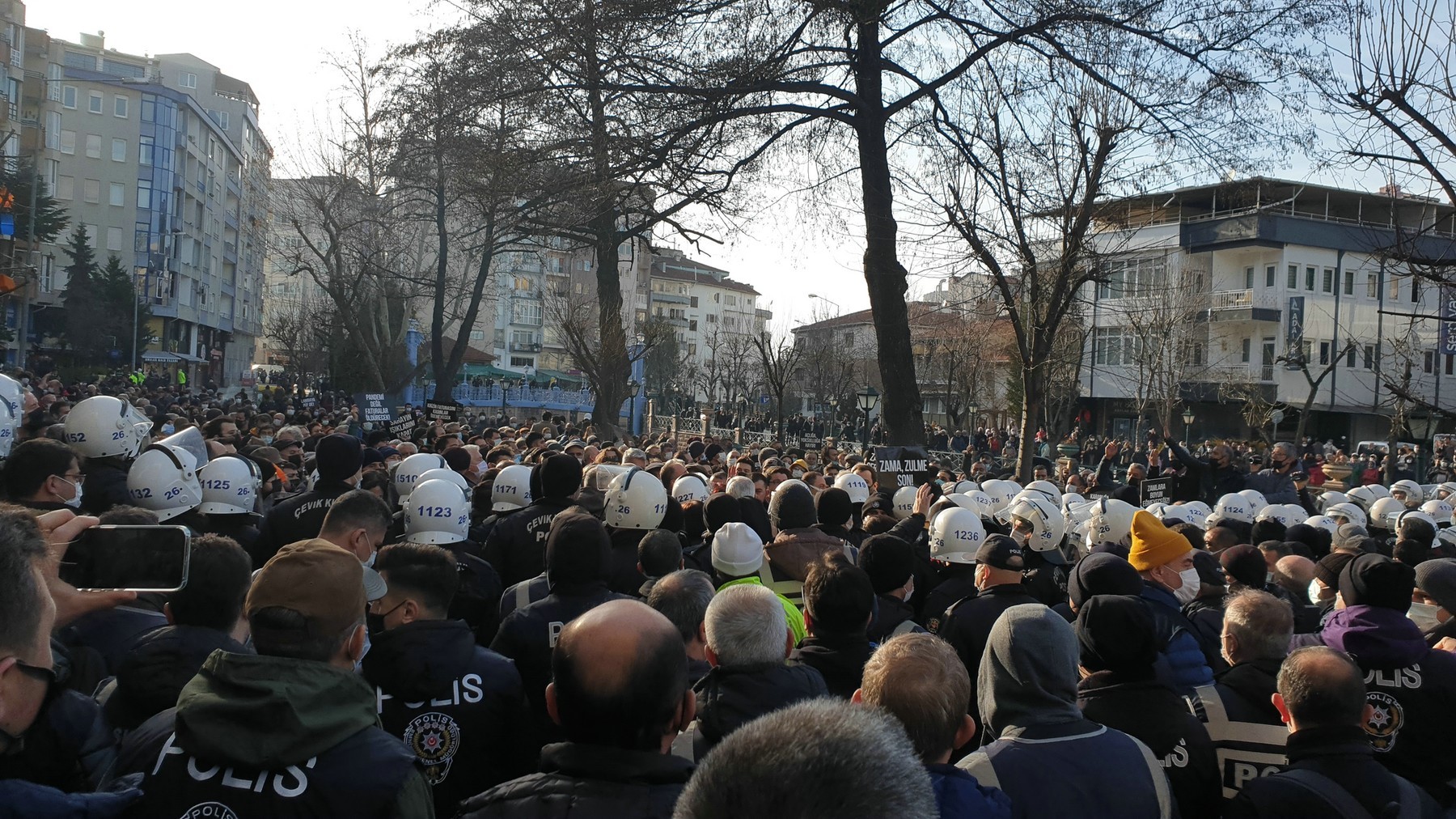 zam protestosu, eskişehir zam eylemi