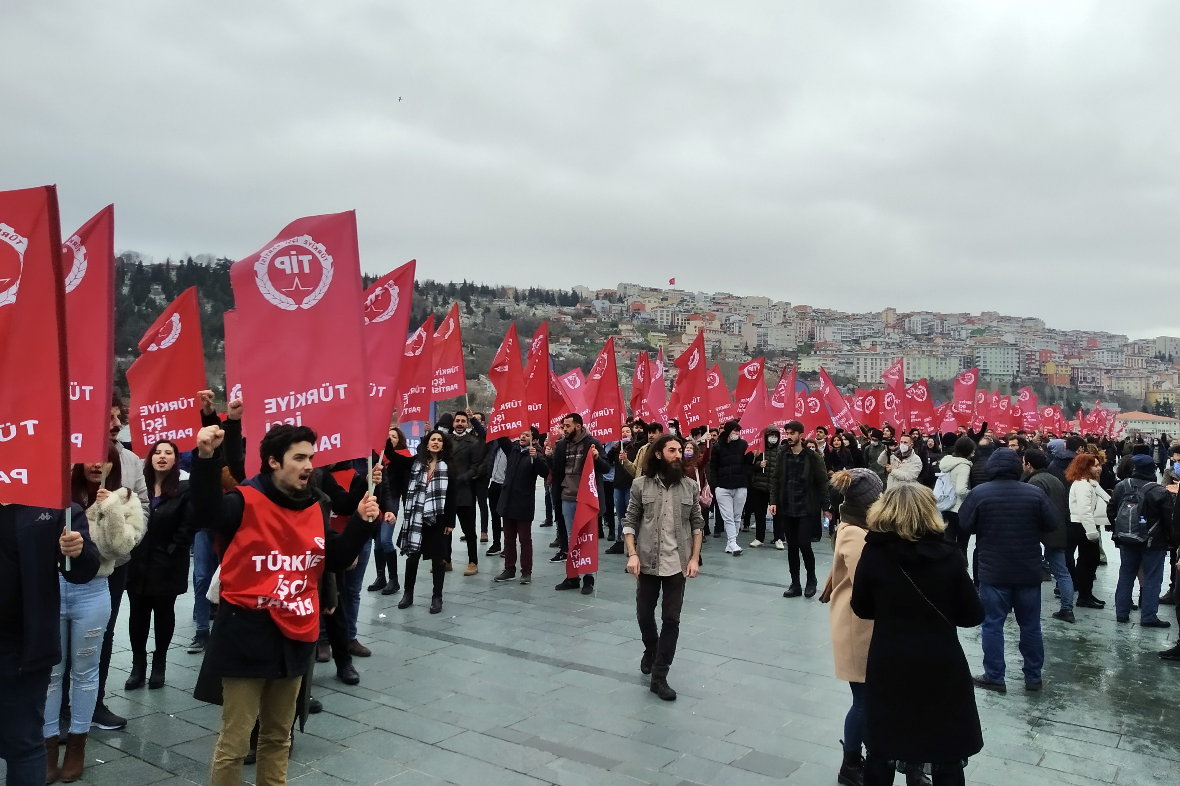 TİP'in 'Müdahale Kongresi' adını verdiği buluşmadan bir fotoğraf.