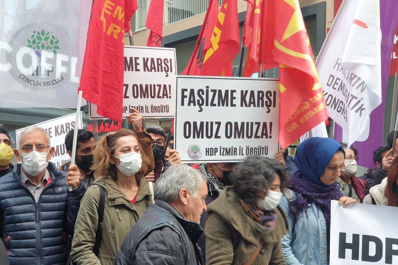 İzmir'deki protesto