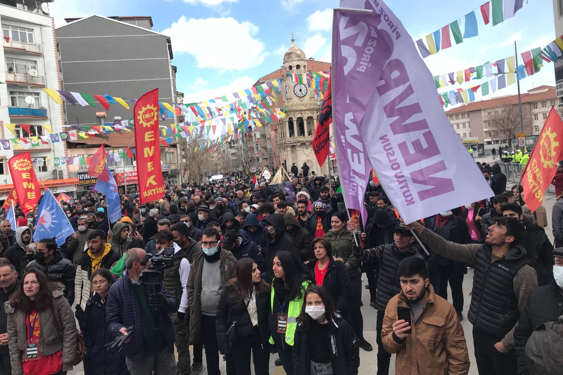 Malatya'da Newroz kutlaması