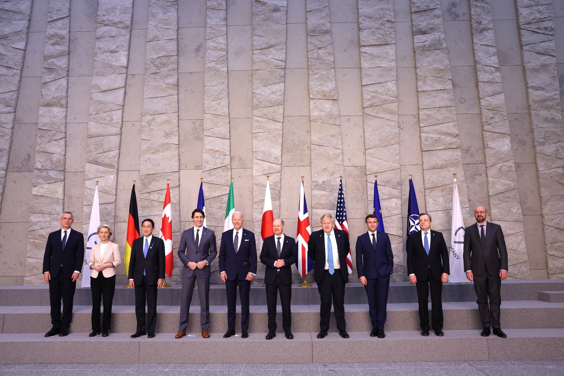 G7 Zirvesi'ne katılan liderler