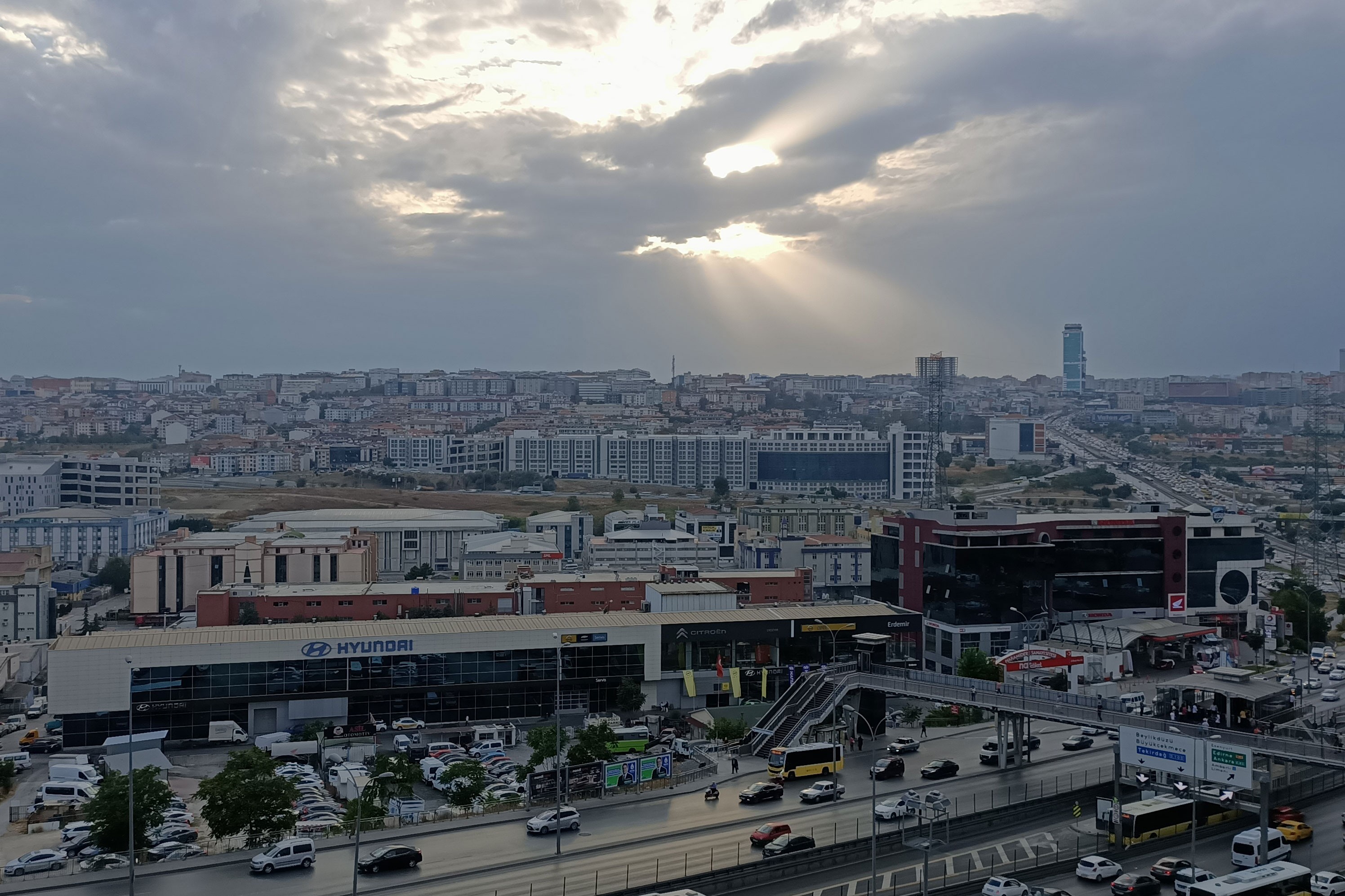 İstanbul Esenyurt'tan genel kent görüntüsü