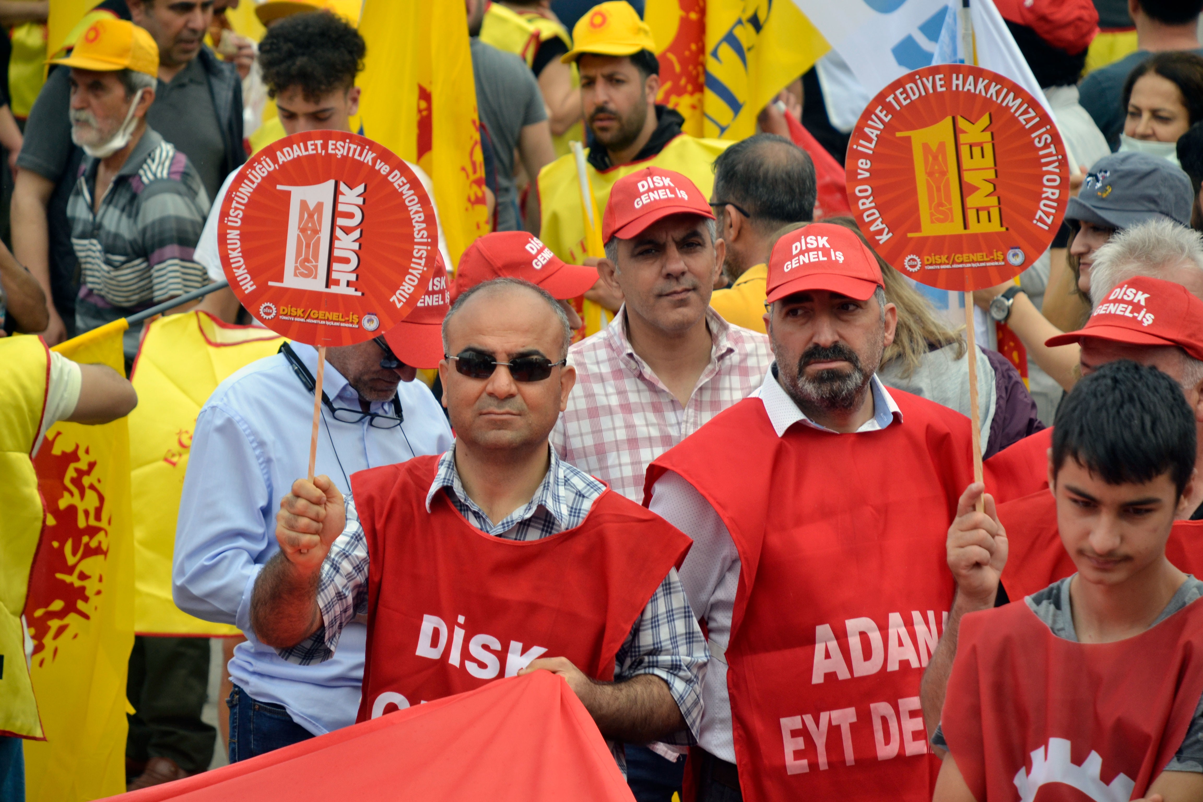 Adana'da 1 Mayıs mitingi