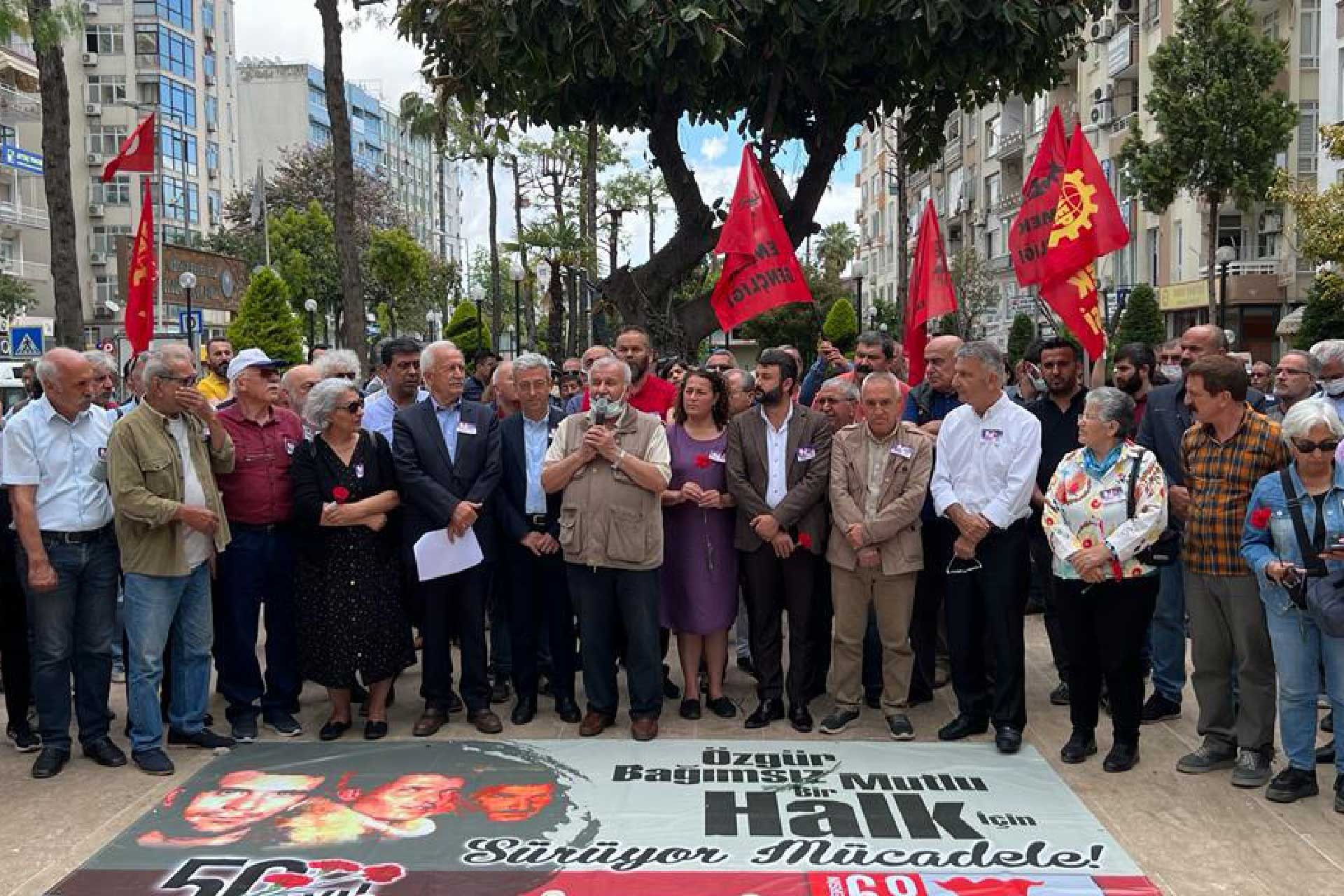 Denizler, Mersin'de anıldı