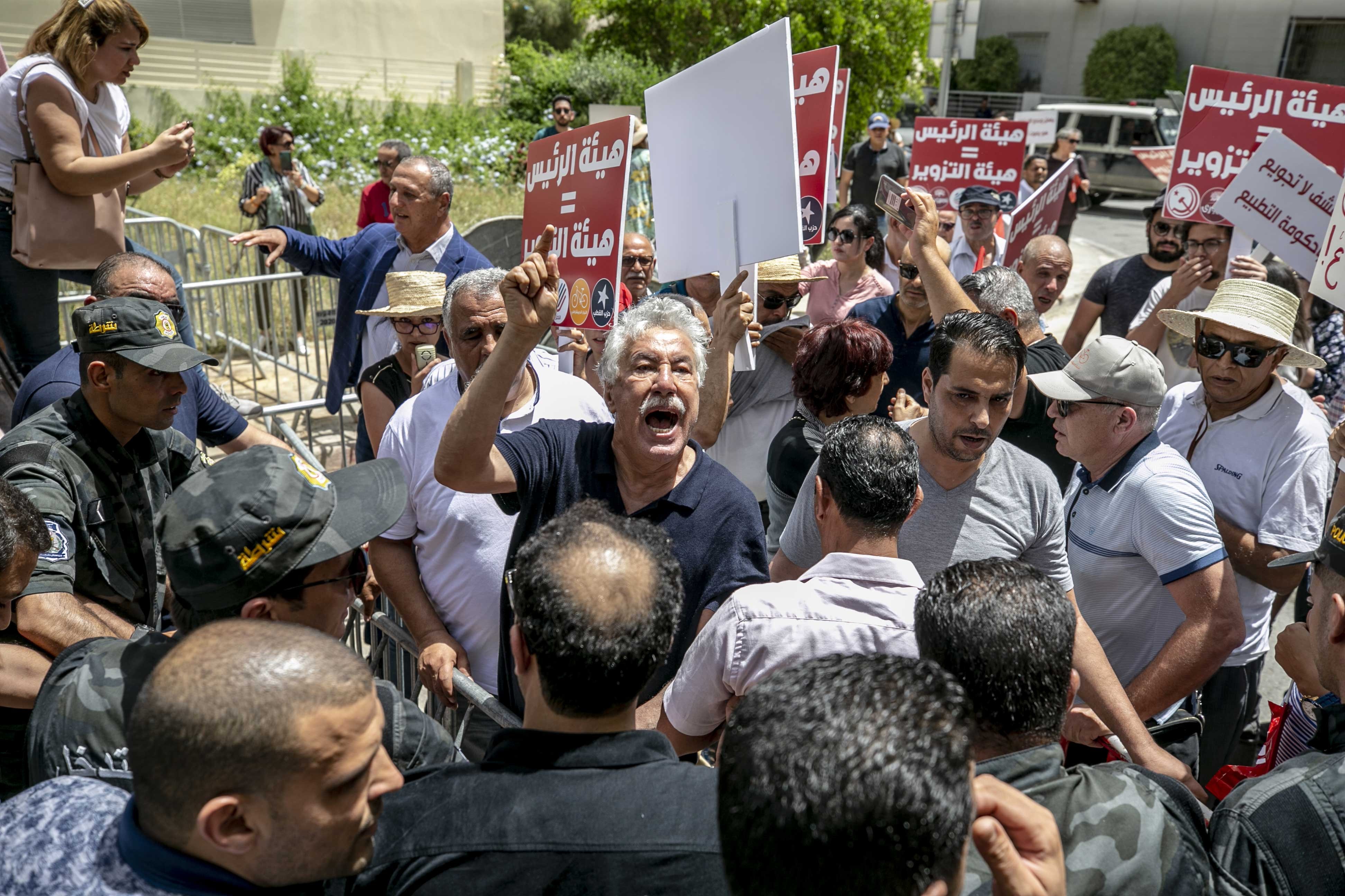 Tunus Emekçileri Partisi Genel Sekreteri Hamma Hammami 