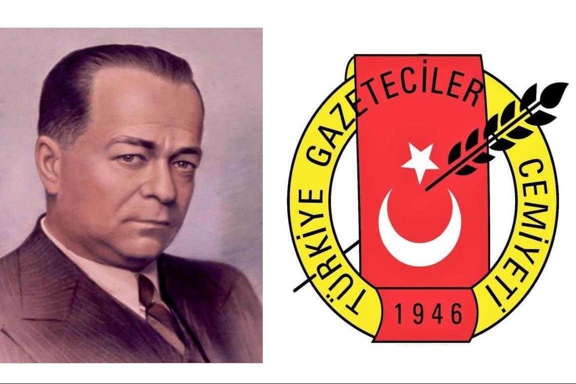 Sedat Simavi ve TGC logosu