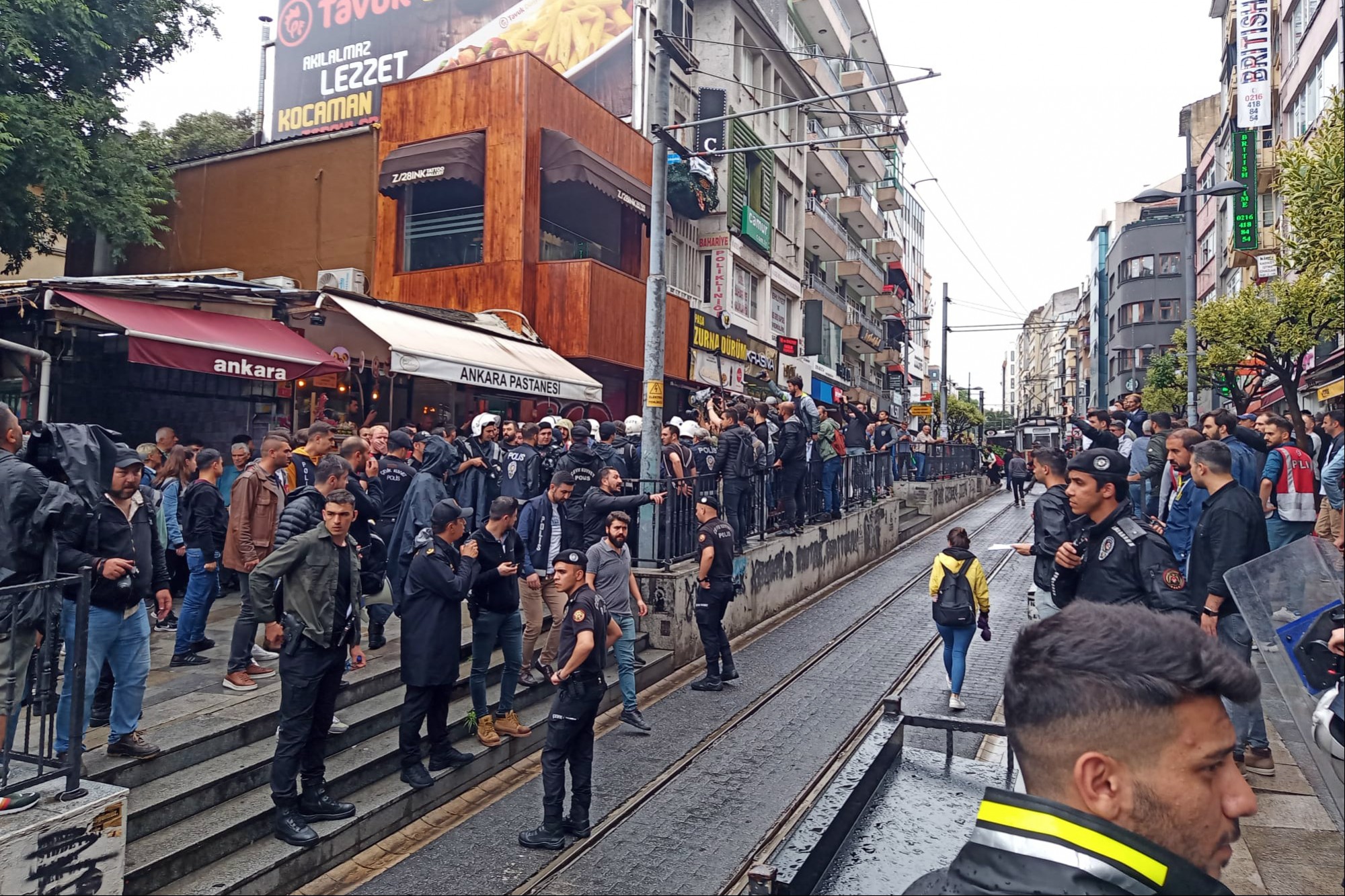 Kadıköy'de engelleme