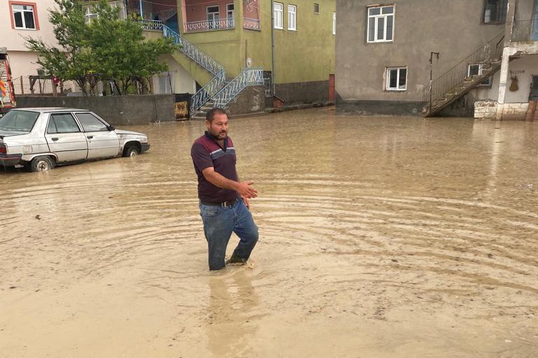 Aksaray'da sağanak