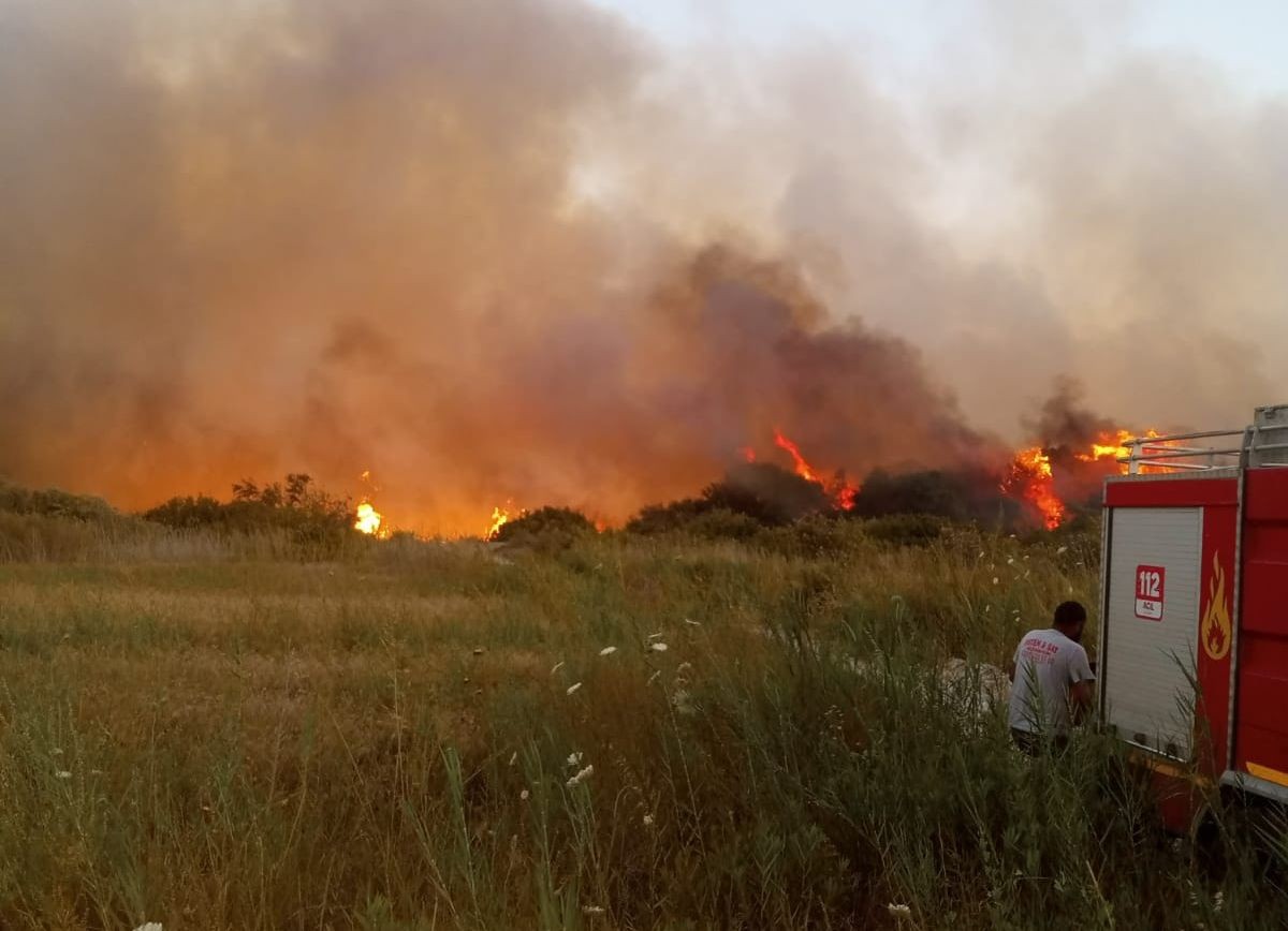 yangın, itfaiye, duman