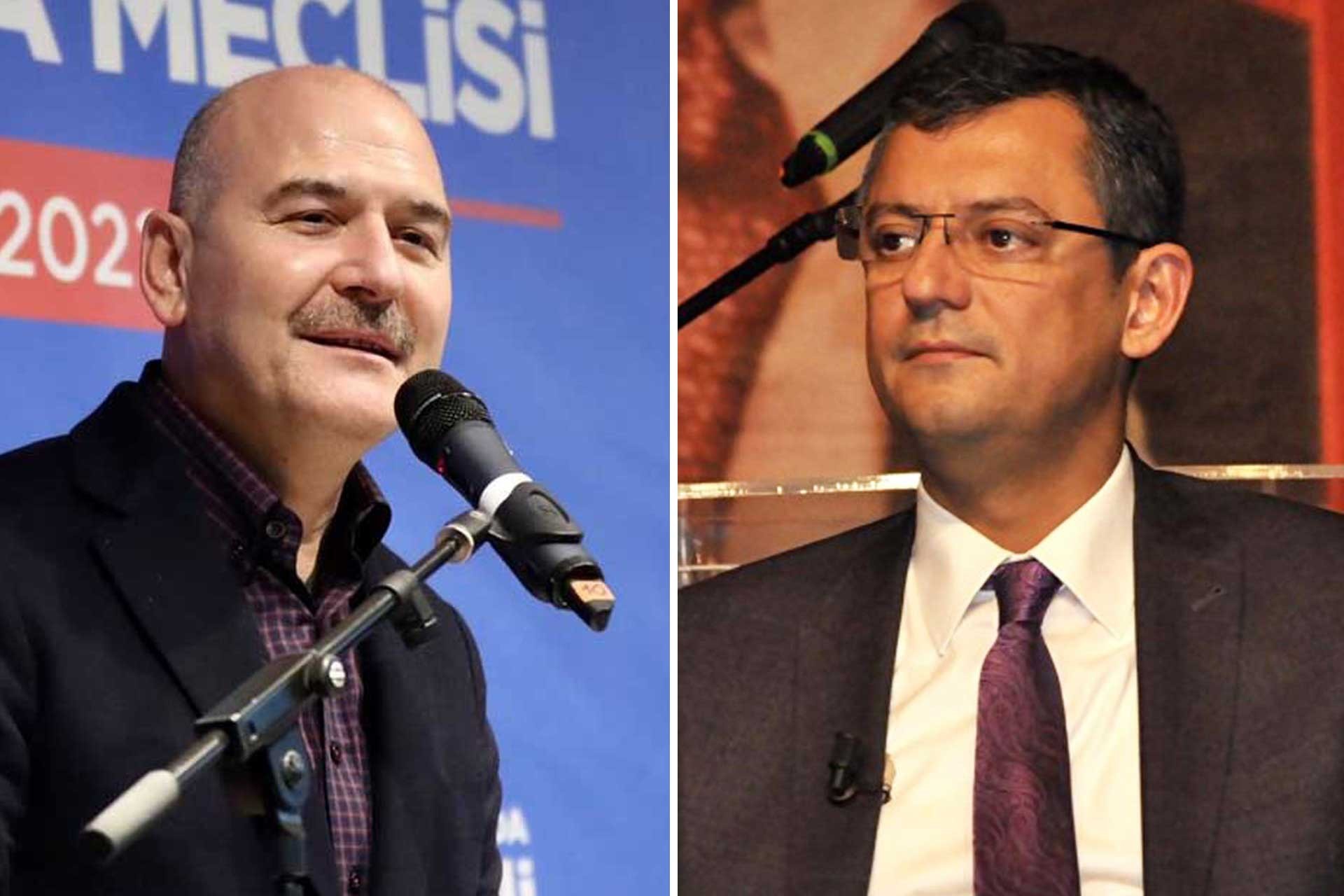 Süleyman Soylu ve Özgür Özel