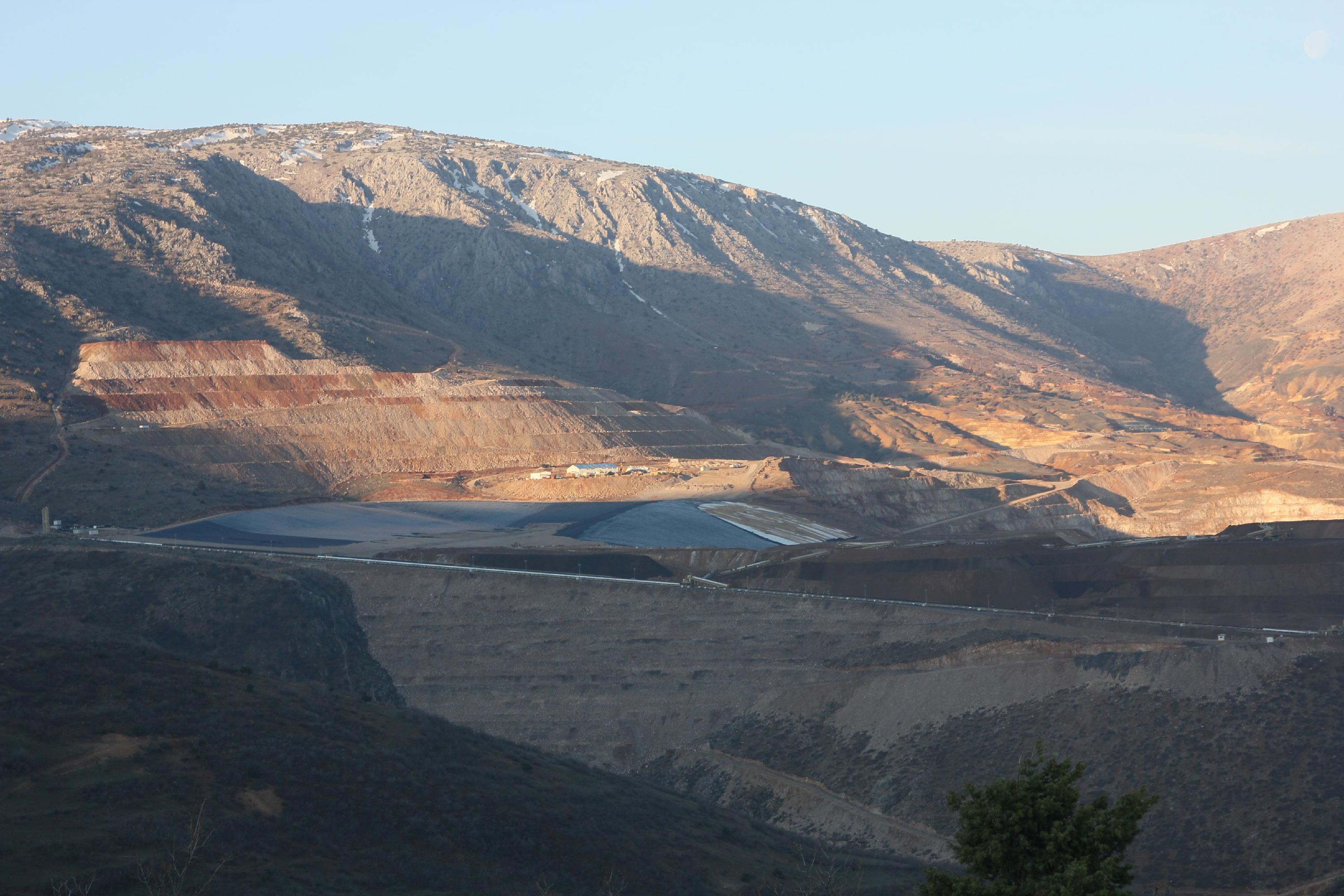 Erzincan İliç'teki Çöpler Altın Madeni