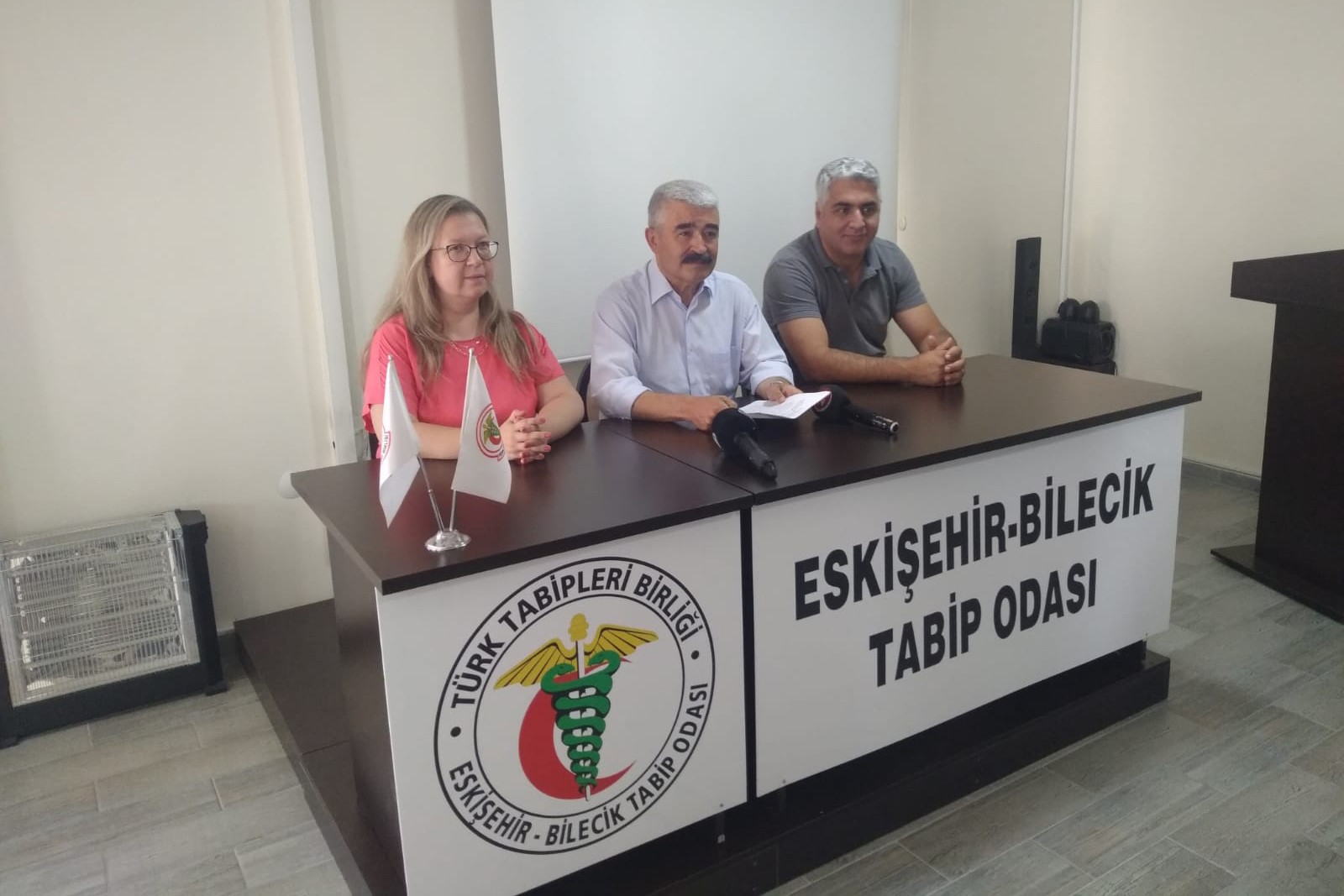 Eskişehir'de düzenlenen basın açıklaması 