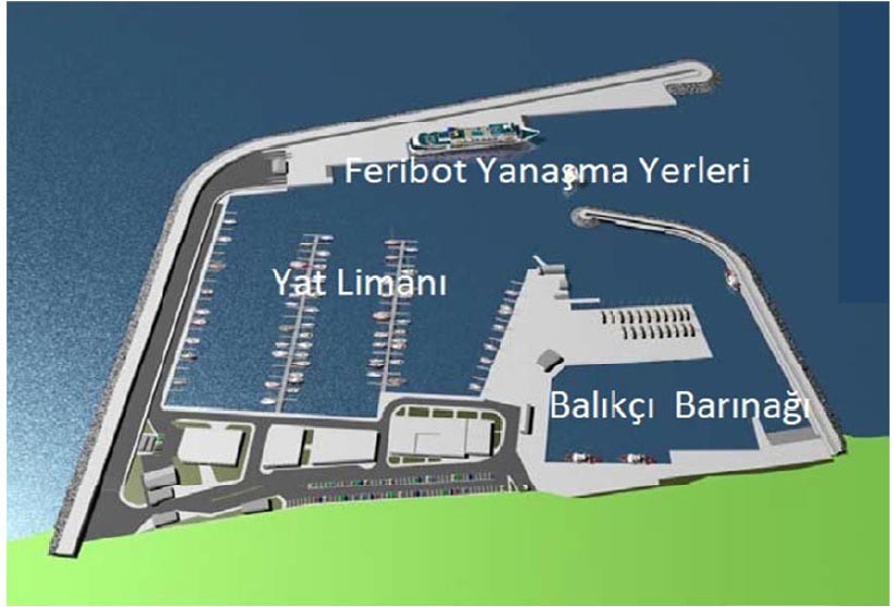 Kuşadası Güzelçamlı yat limanı