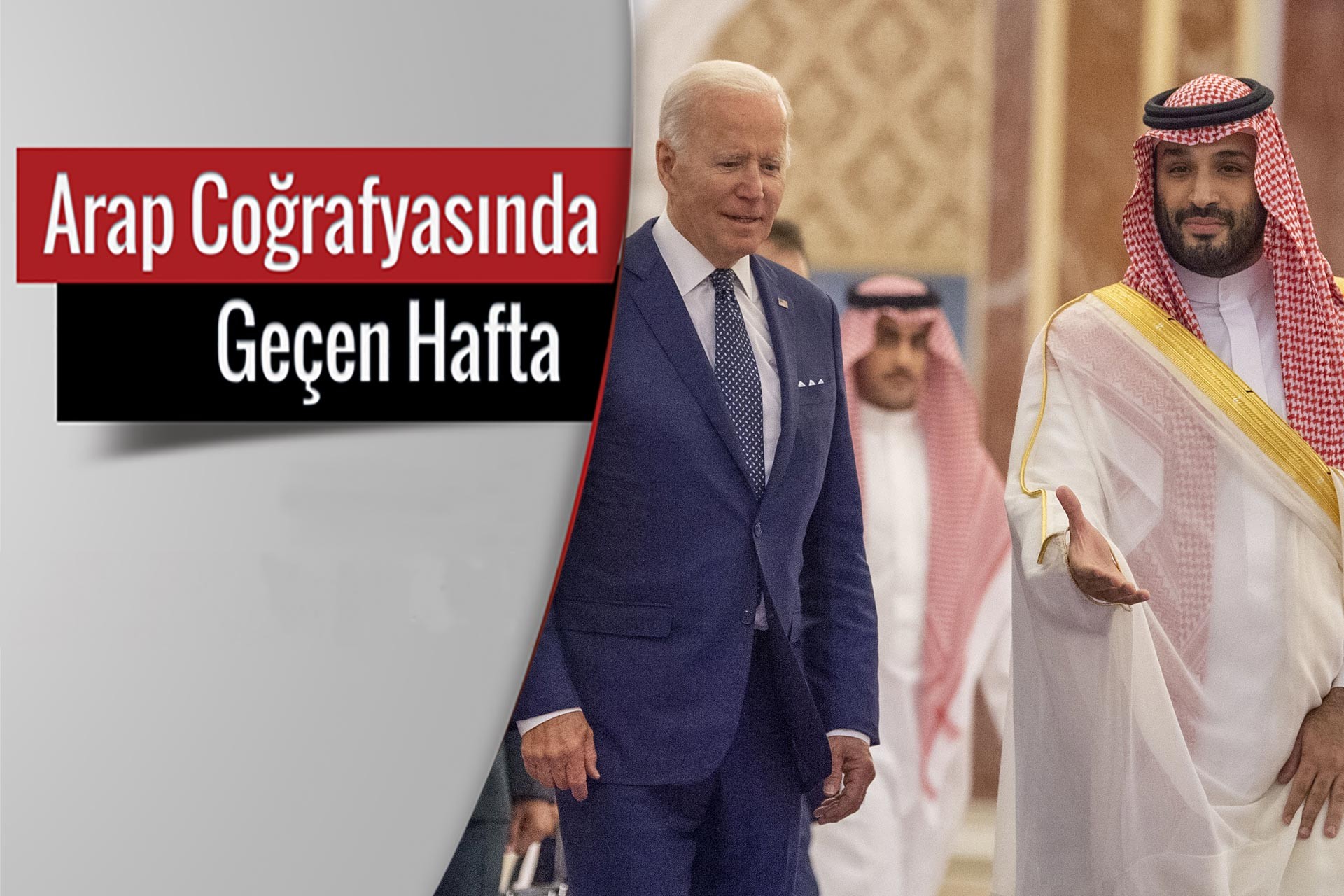 ABD Başkanı Joe Biden'ın Suudi Arabistan ziyaretinden bir fotoğraf