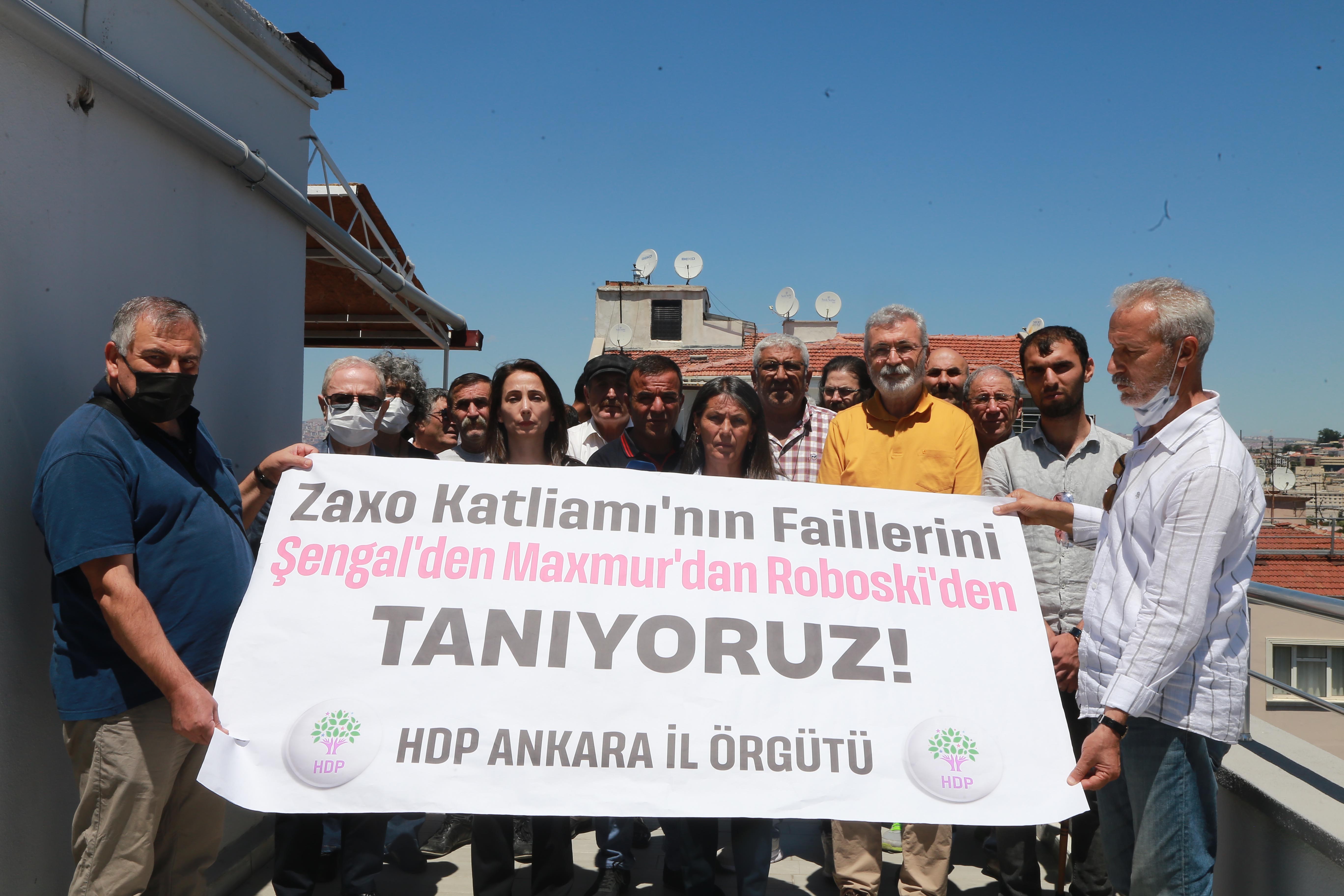 HDP Ankara İl Örgütü açıklama