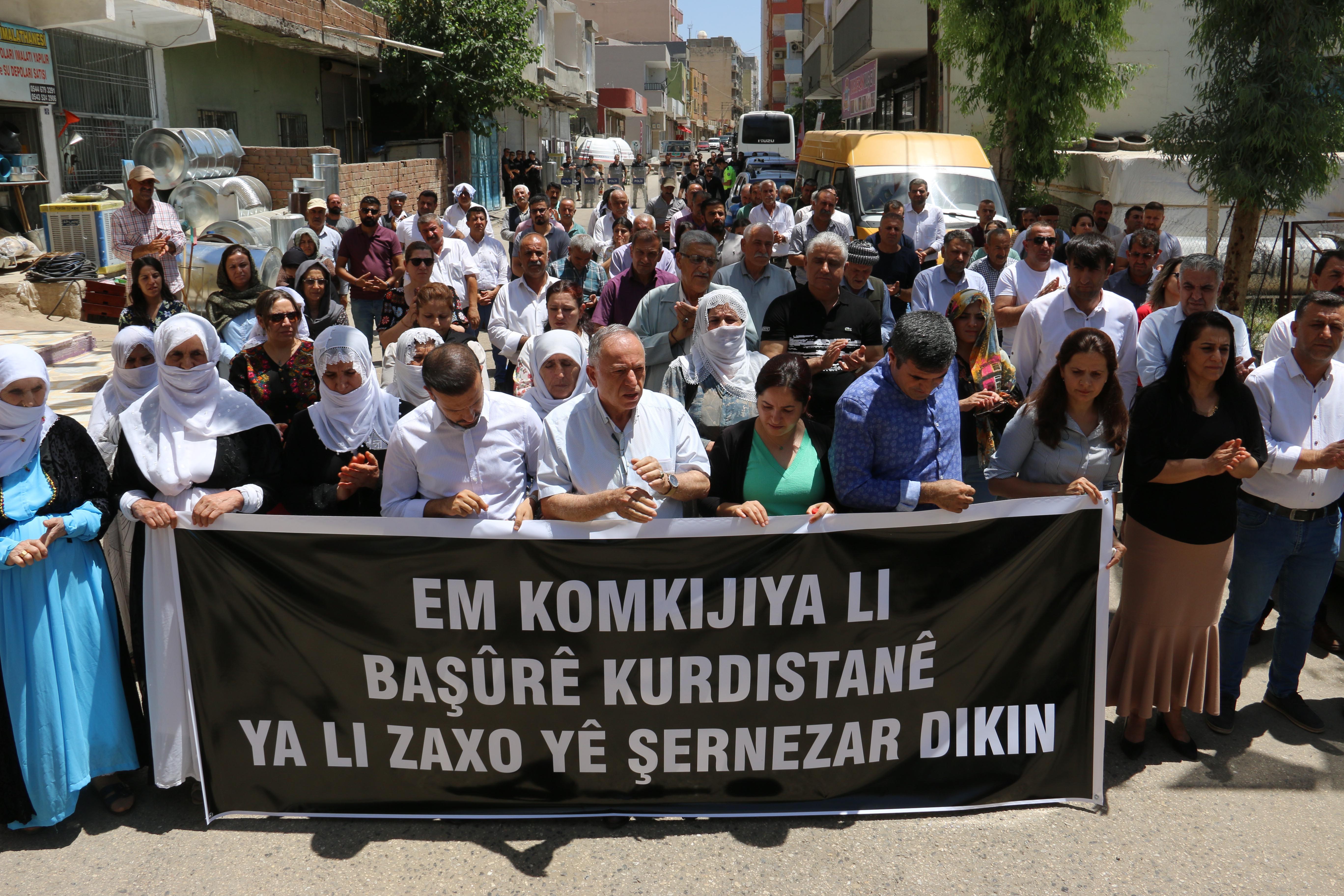 Şırnak'ta Zaho'daki katliam kınandı