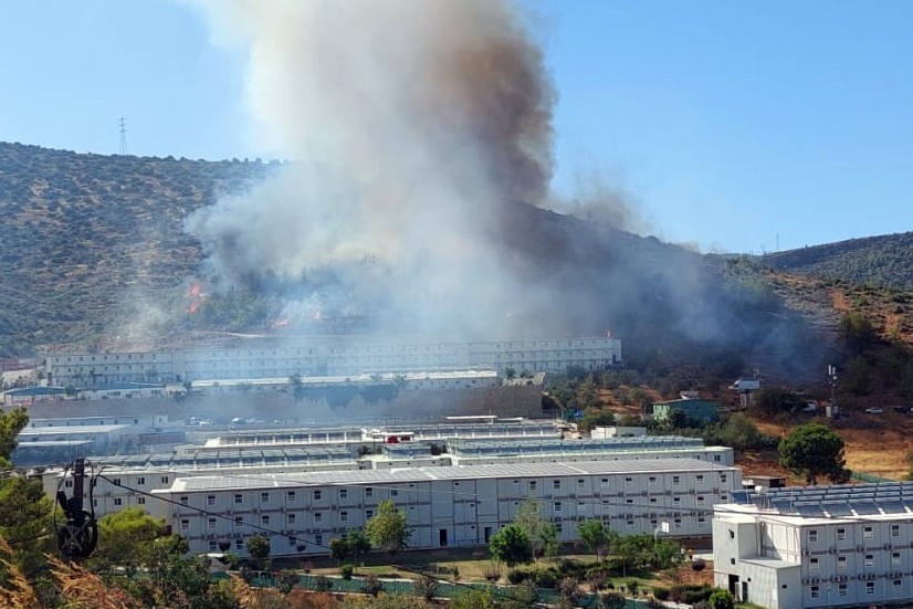 Mersin'de orman yangını