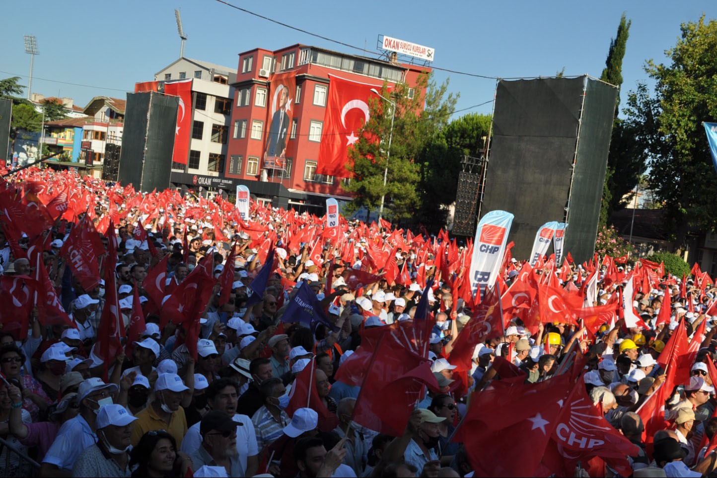 CHP'nin Balıkesir mitingi