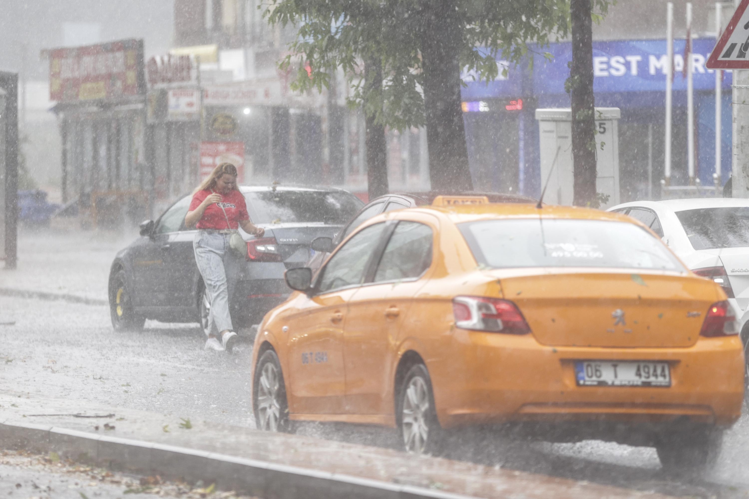 Ankara'daki sağanak