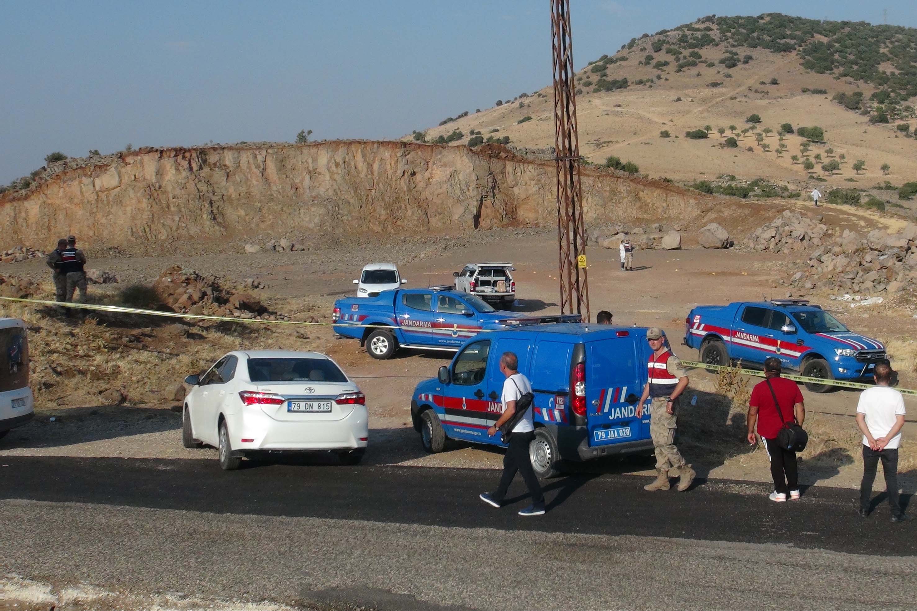 Kilis'te iki kadının cansız bedenlerinin bulunduğu dağlık alan