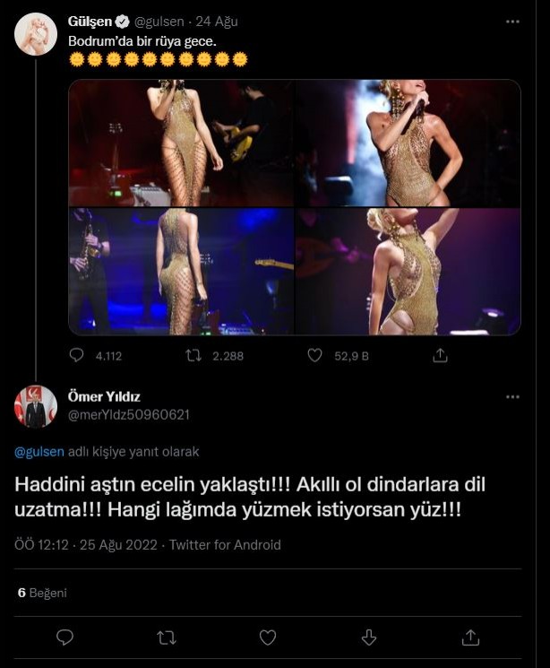 Ömer Yıldız'ın tweeti