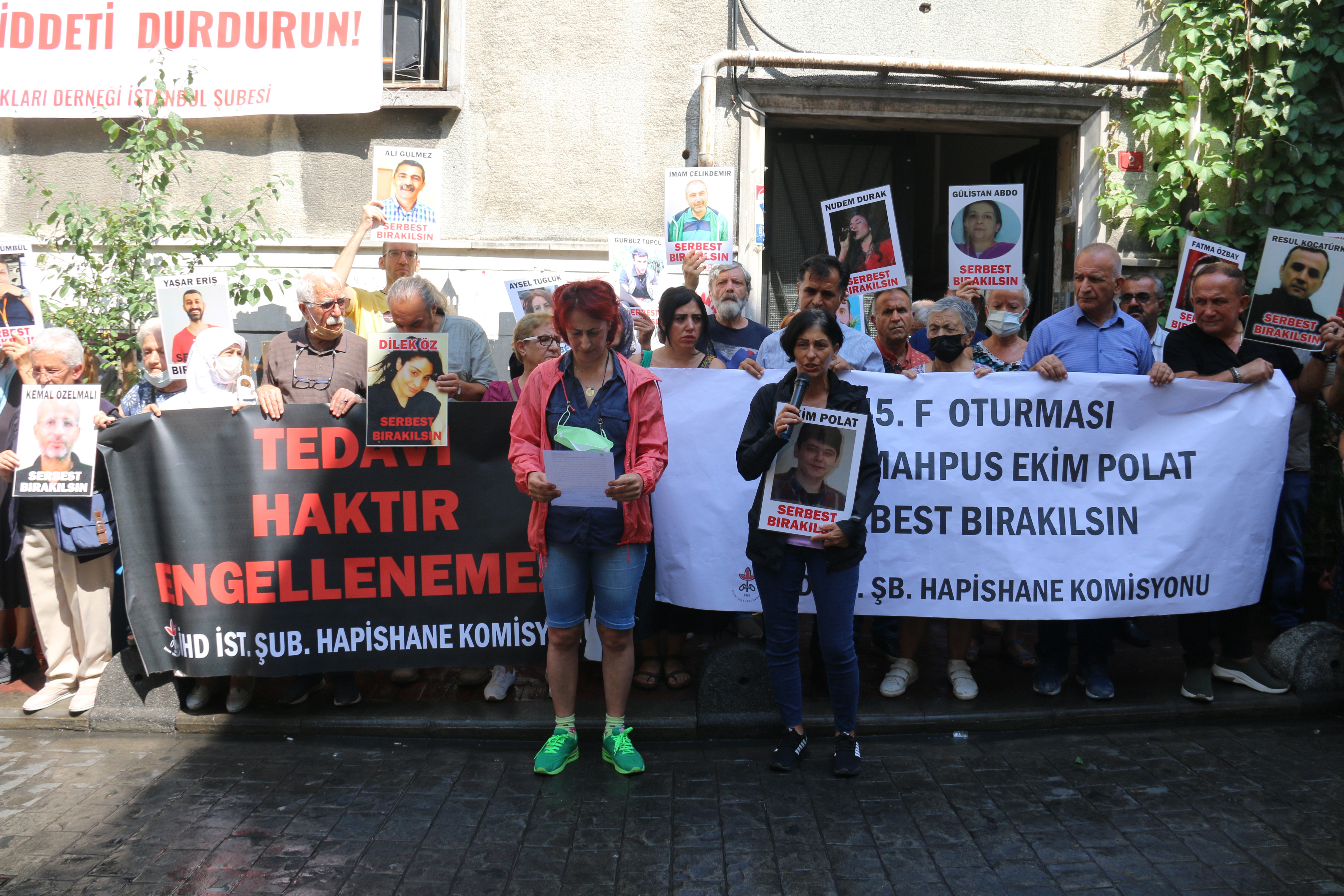 İnsan Hakları Derneği (İHD) İstanbul Şubesi Hapishane Komisyonu açıklama yaptı