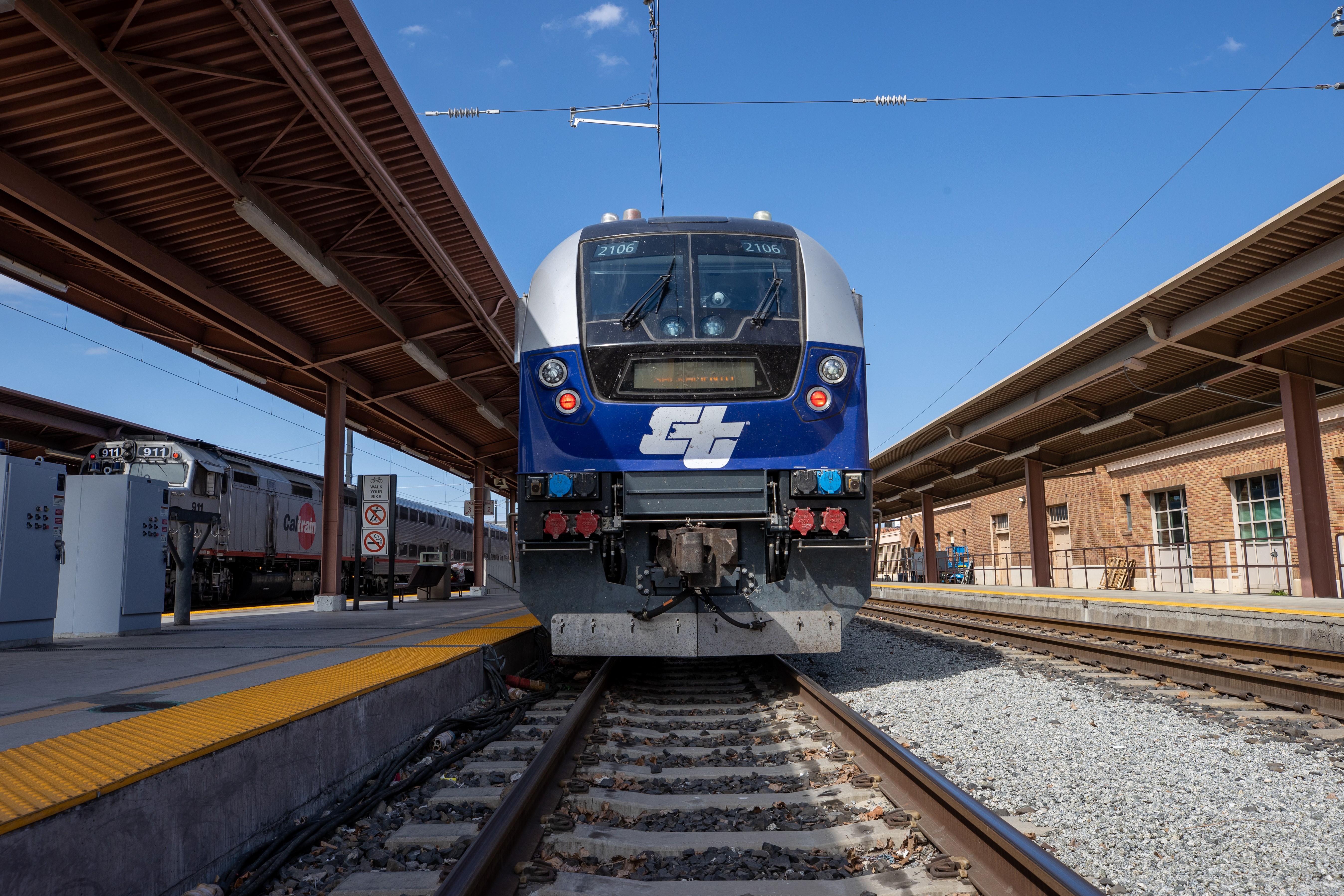 Kaliforniya San Jose'de Diridon Amtrak Tren İstasyonu