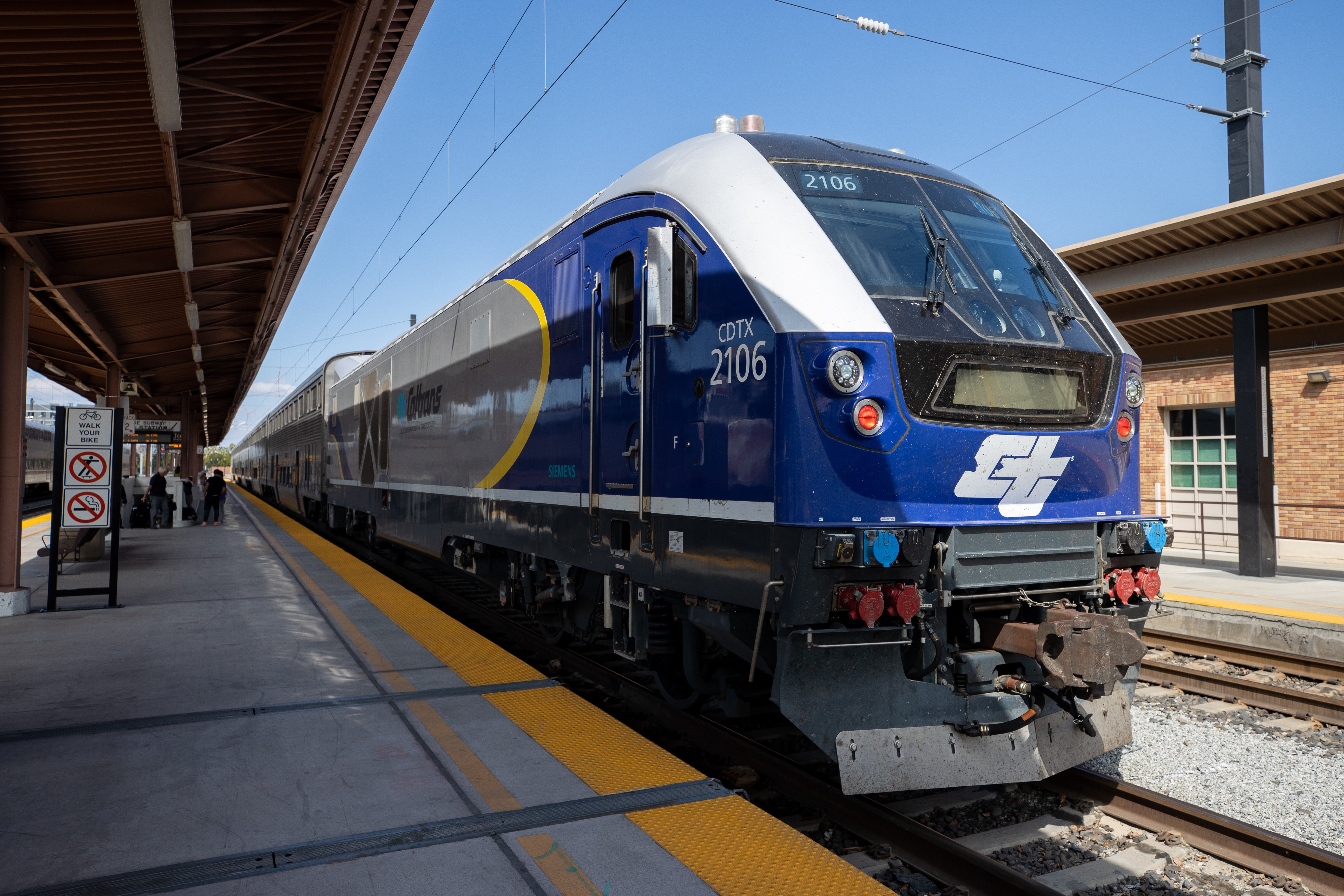 Kaliforniya San Jose'de Diridon Amtrak Tren İstasyonu