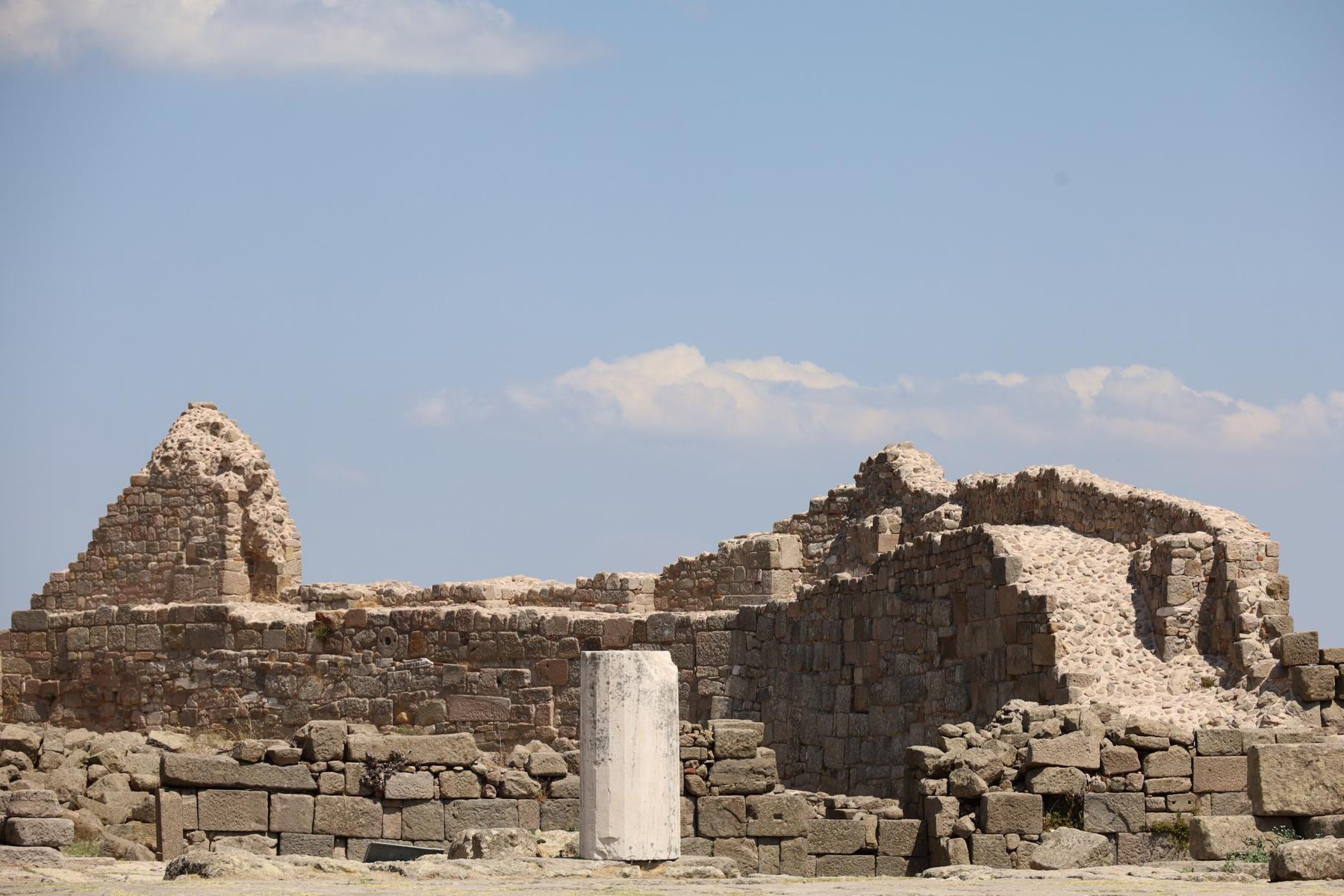 Bergama Antik Kentinden görüntü