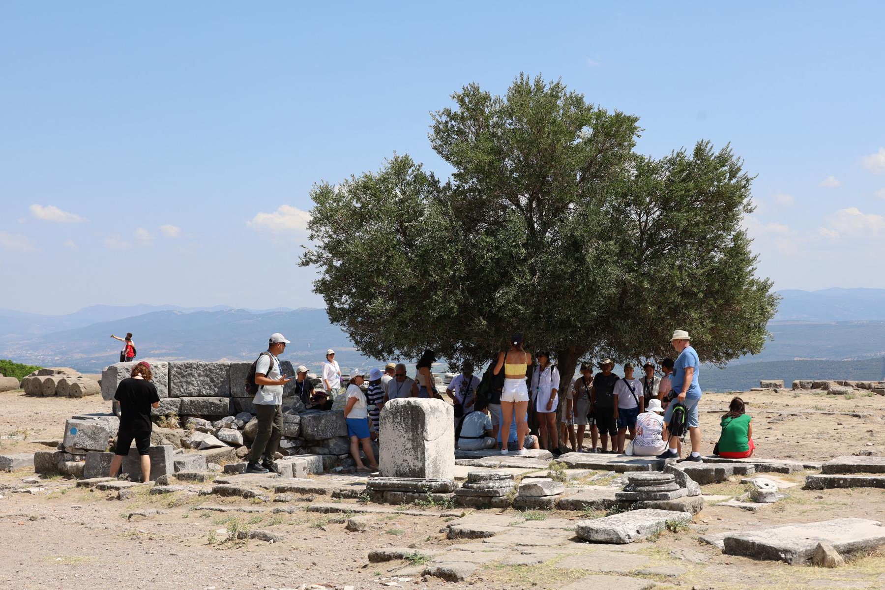 Bergama Antik Kentinden görüntü