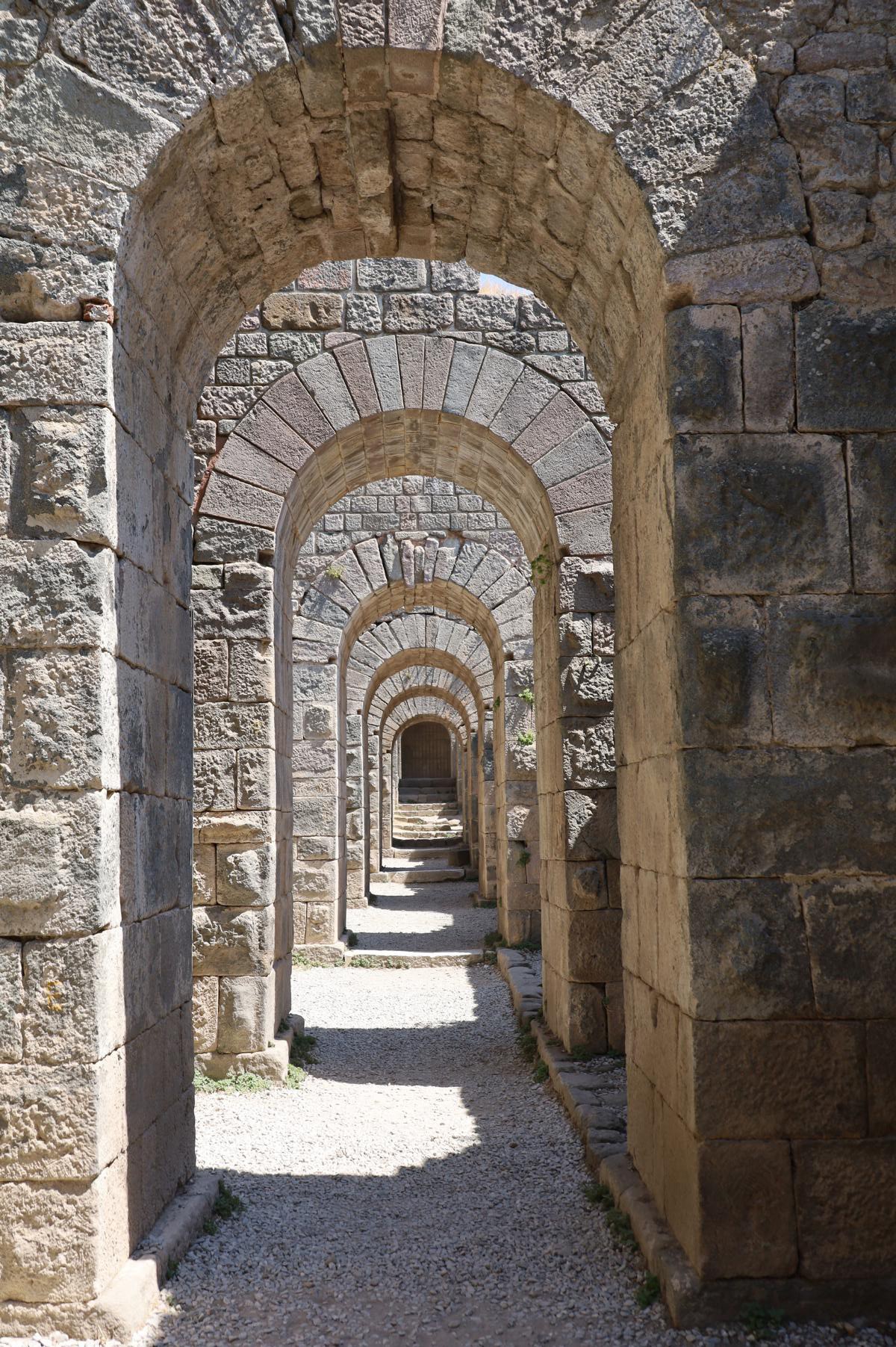 Bergama Antik Kentinden görüntü