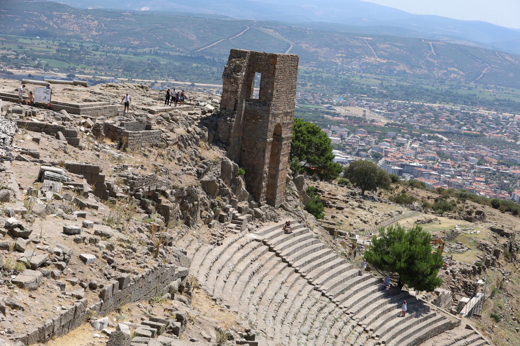 Bergama Antik Kentinden görüntü