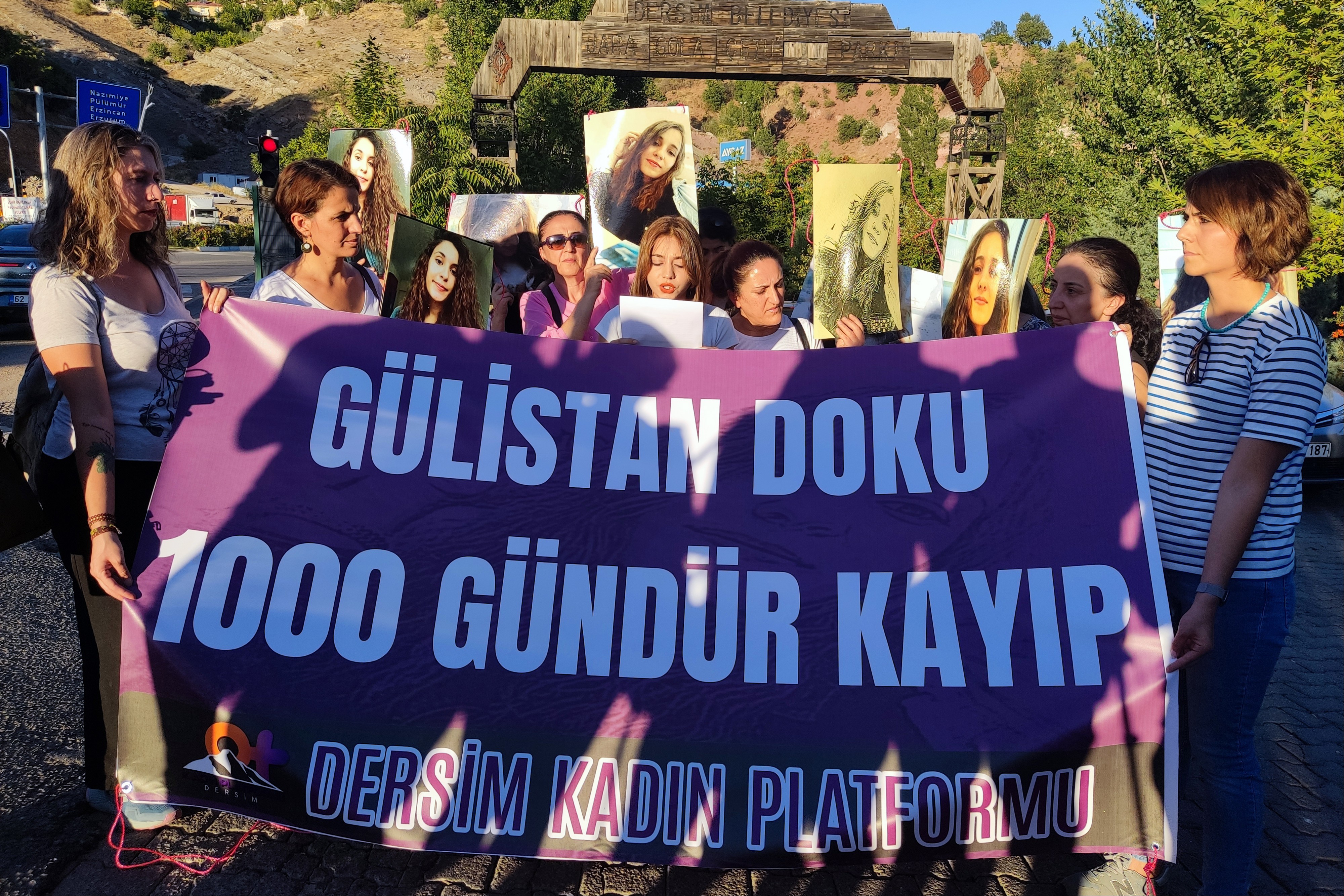 Gülistan Doku için açıklama yapılıyor.