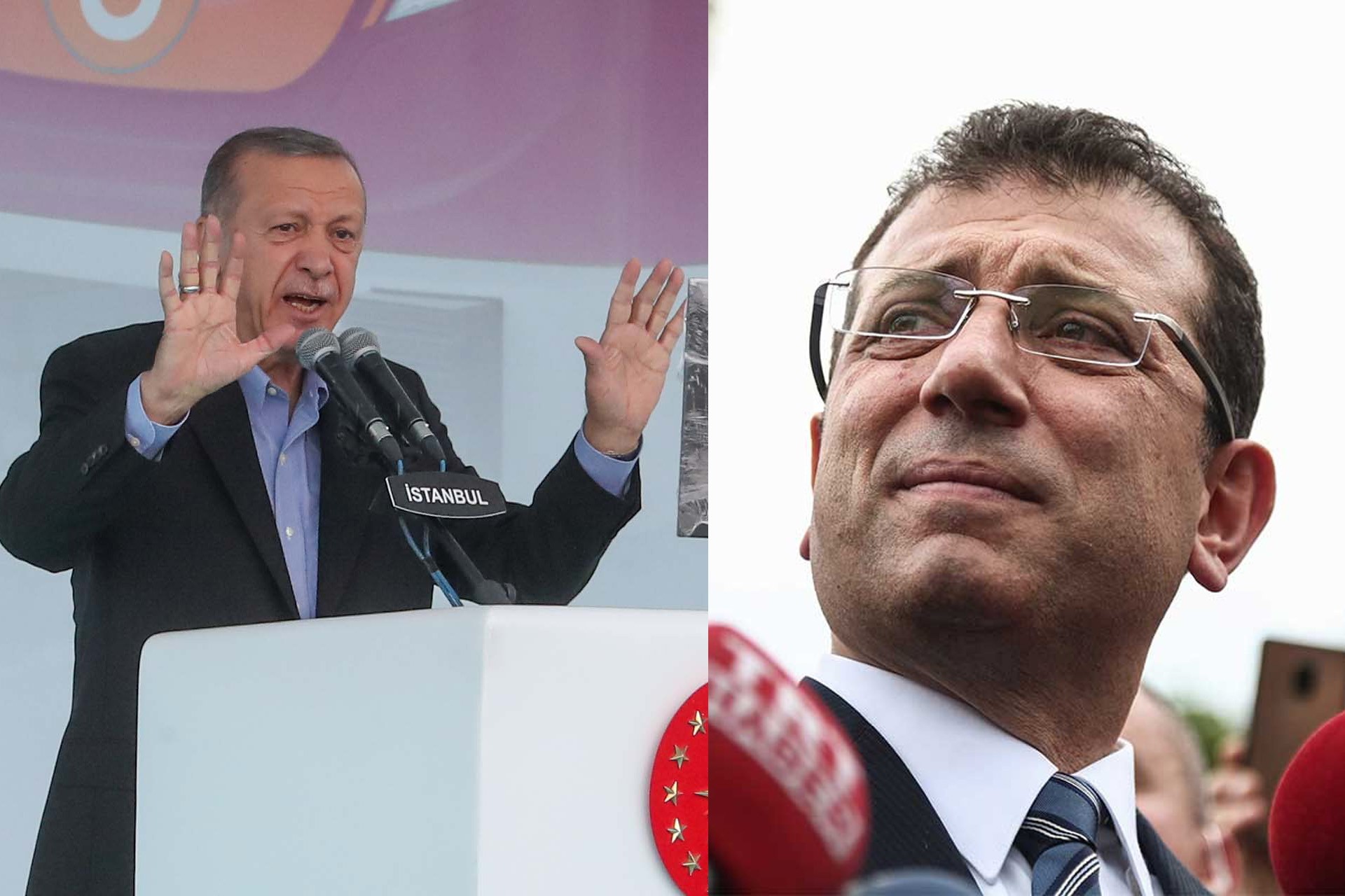 Tayyip Erdoğan ve Ekrem İmamoğlu