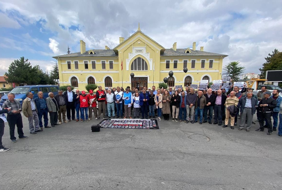 10 Ekim Katliamı Kayseri anma