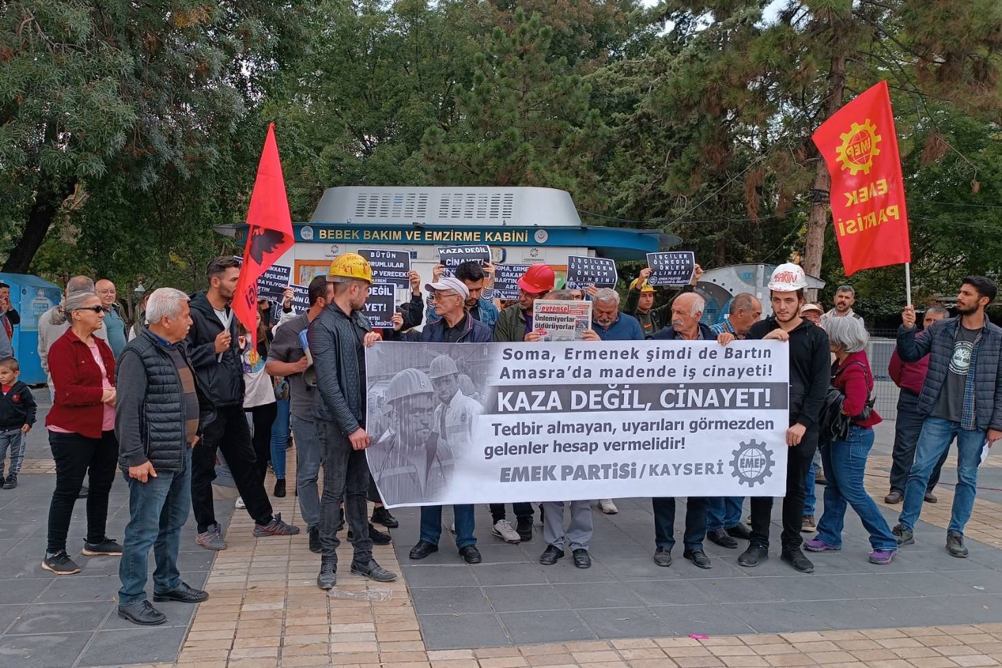 EMEP Kayseri İl Örgütü açıklama düzenledi