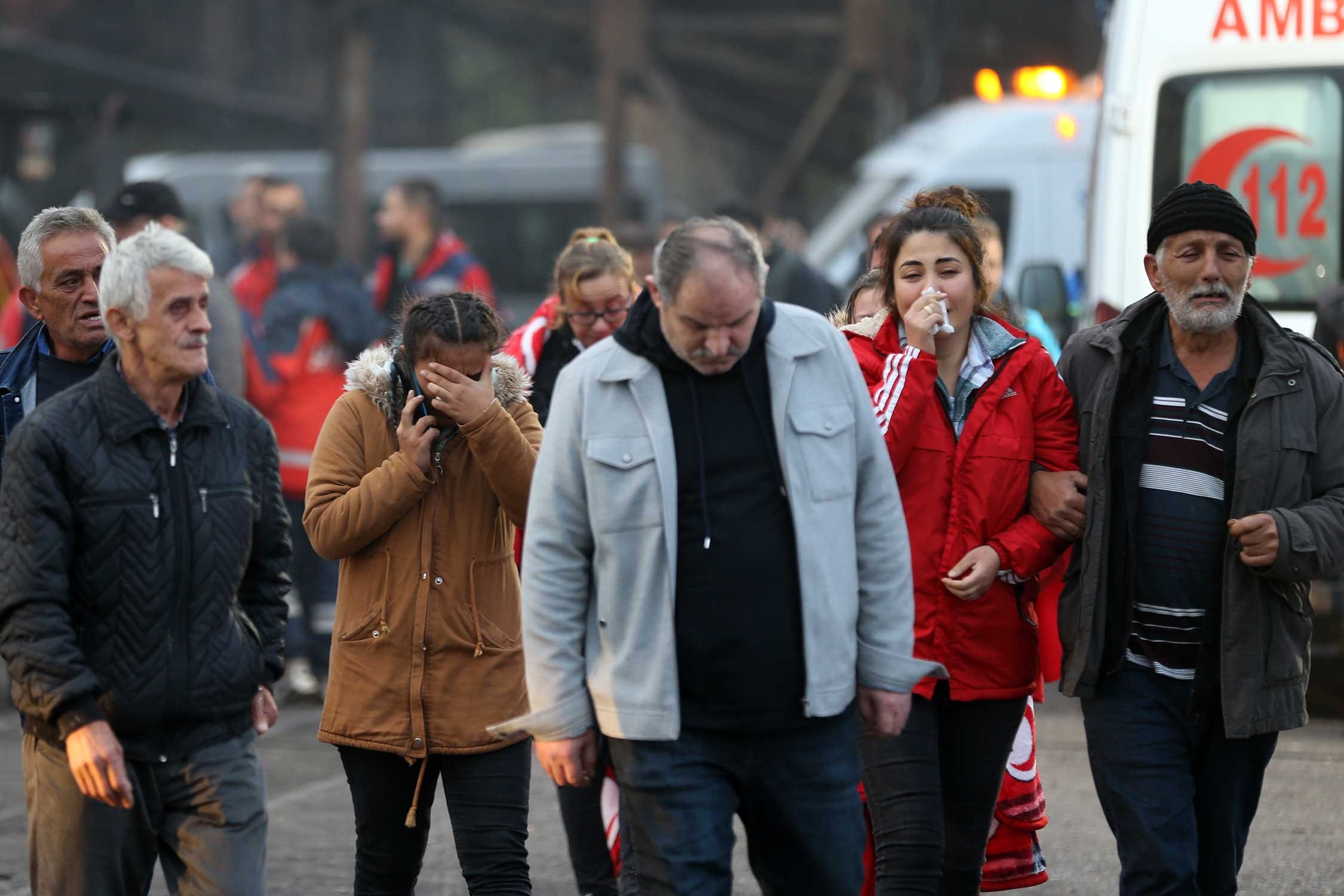 Bartın Amasra'daki maden katliamında göz yaşı dökenler