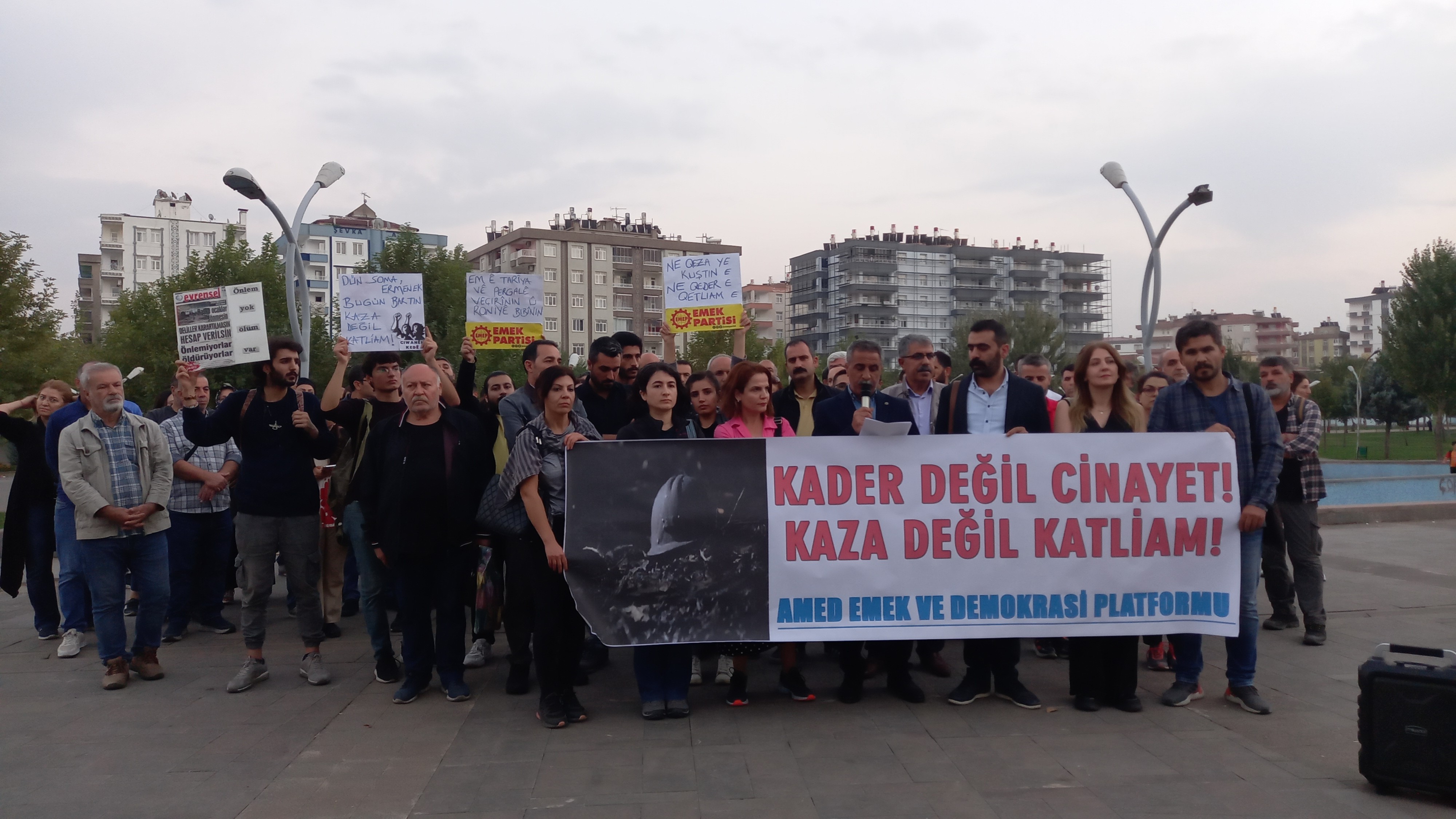 Diyarbakır Emek ve Demokrasi Platformu Amasra açıklaması